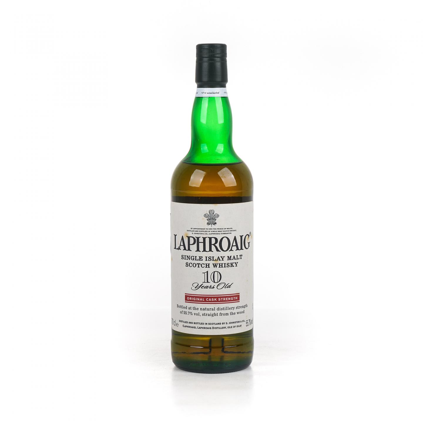 Laphroaig 拉弗格 10年 桶强 小红标 55.7%vol.
