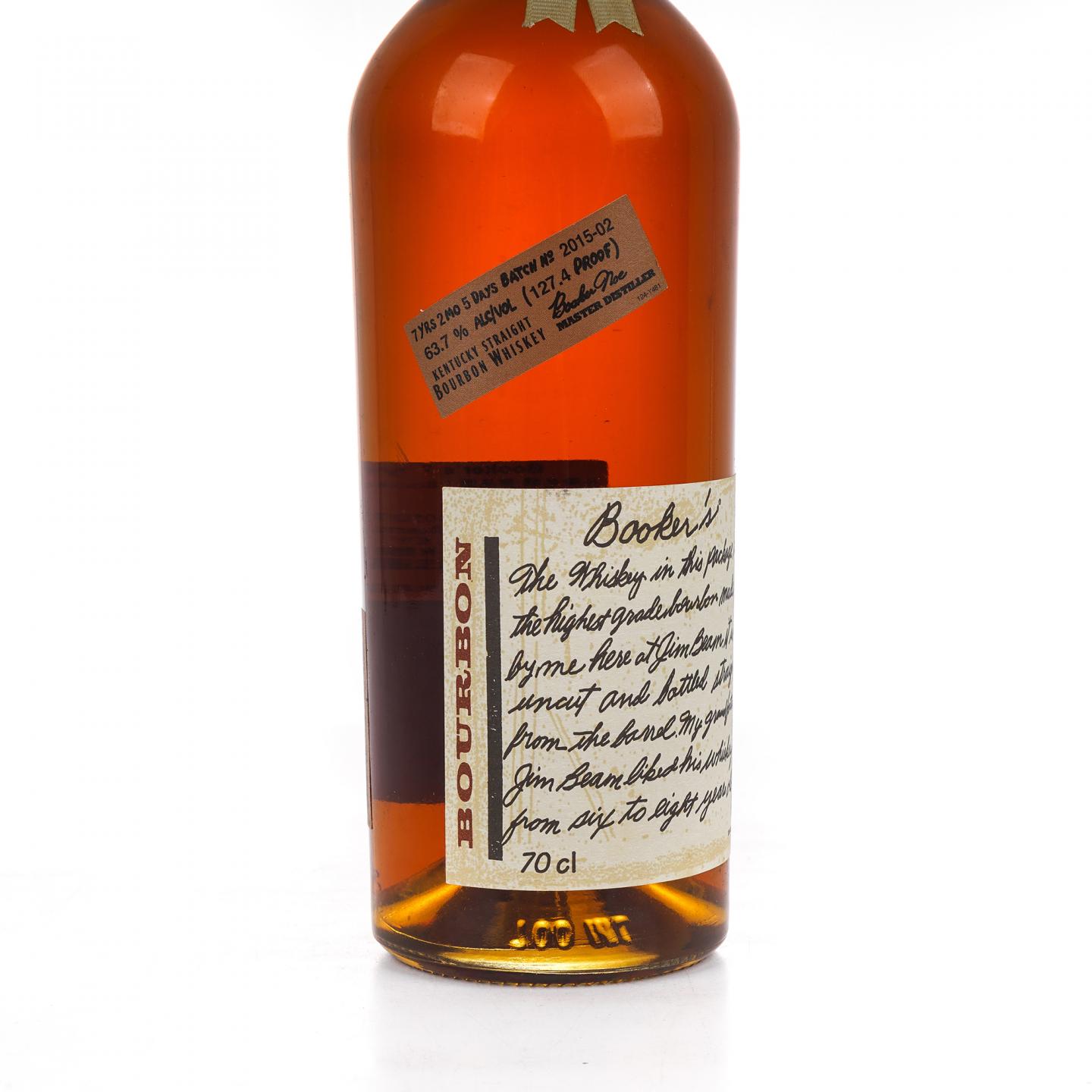 Booker's 7年 2015 波本威士忌 127.4 Proof