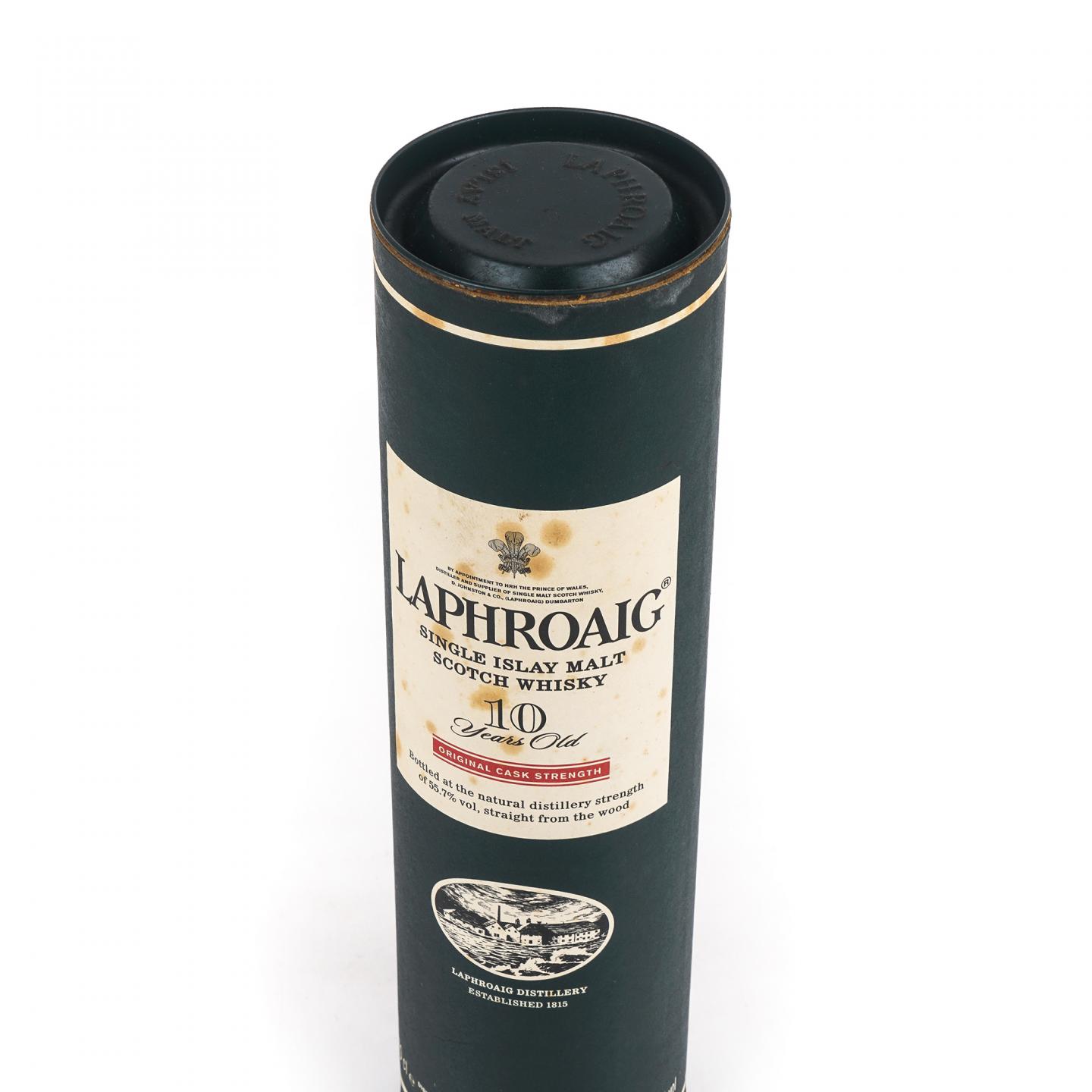 Laphroaig 拉弗格 10年 桶强 小红标 55.7%vol.