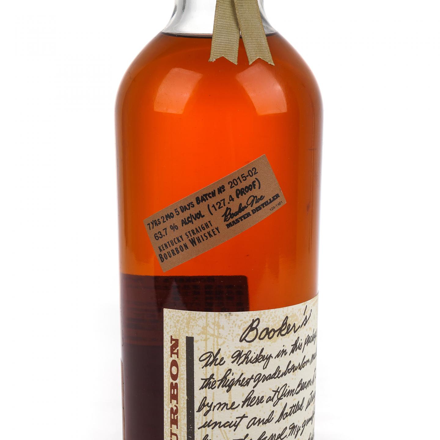Booker's 7年 2015 波本威士忌 127.4 Proof