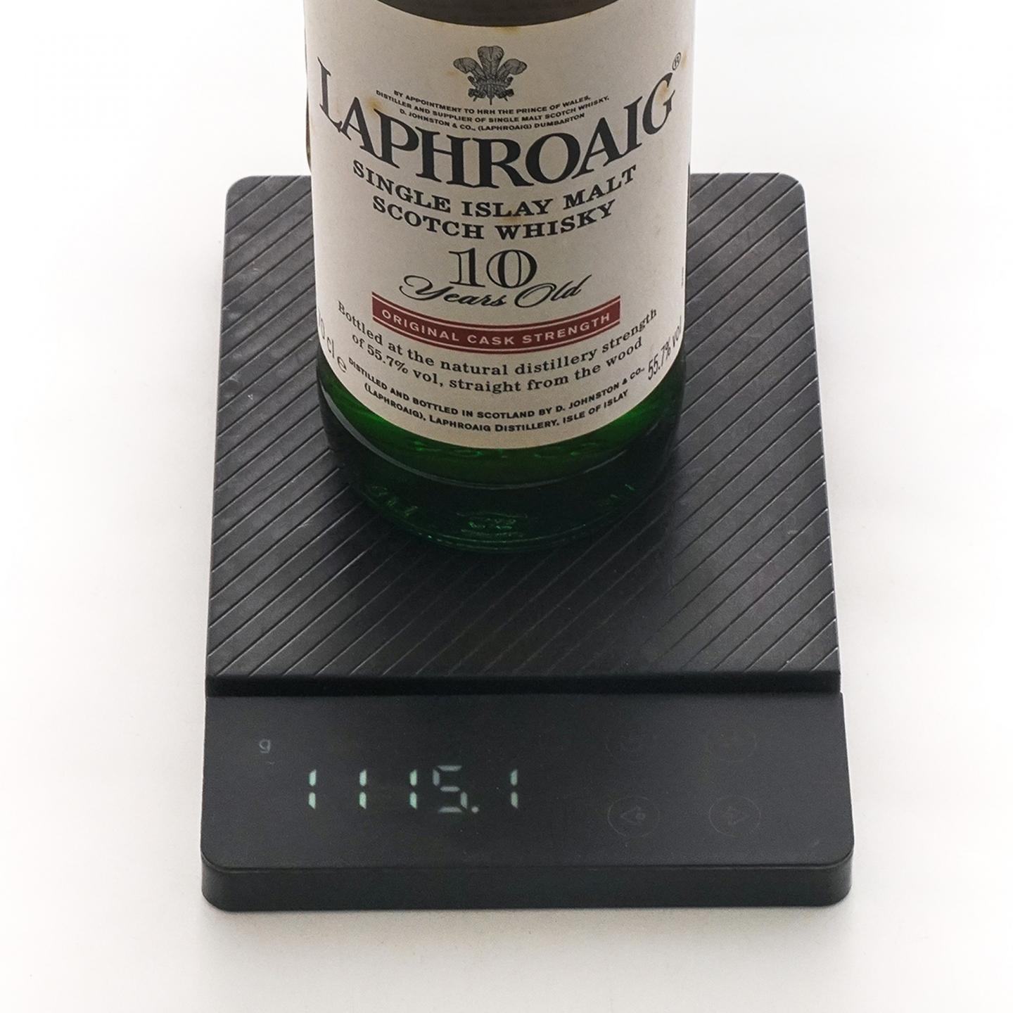 Laphroaig 拉弗格 10年 桶强 小红标 55.7%vol.