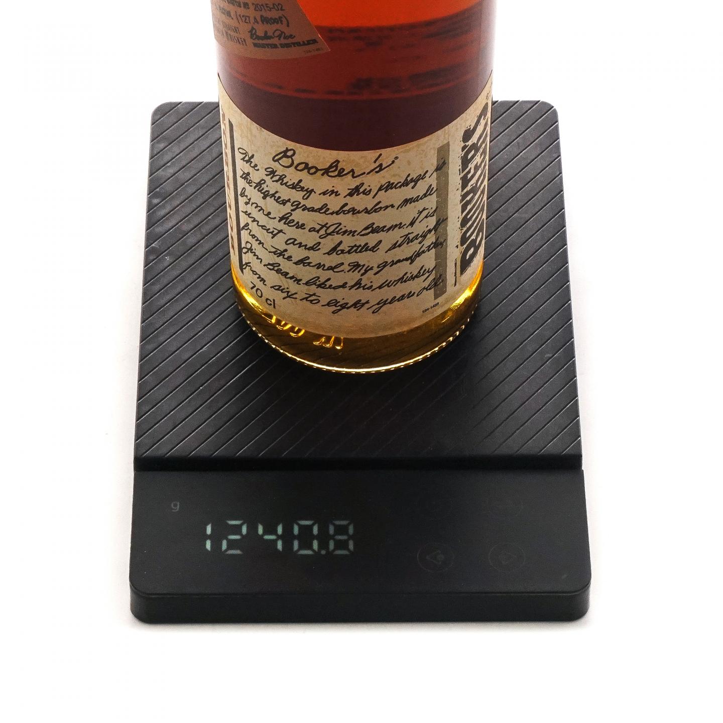 Booker's 7年 2015 波本威士忌 127.4 Proof