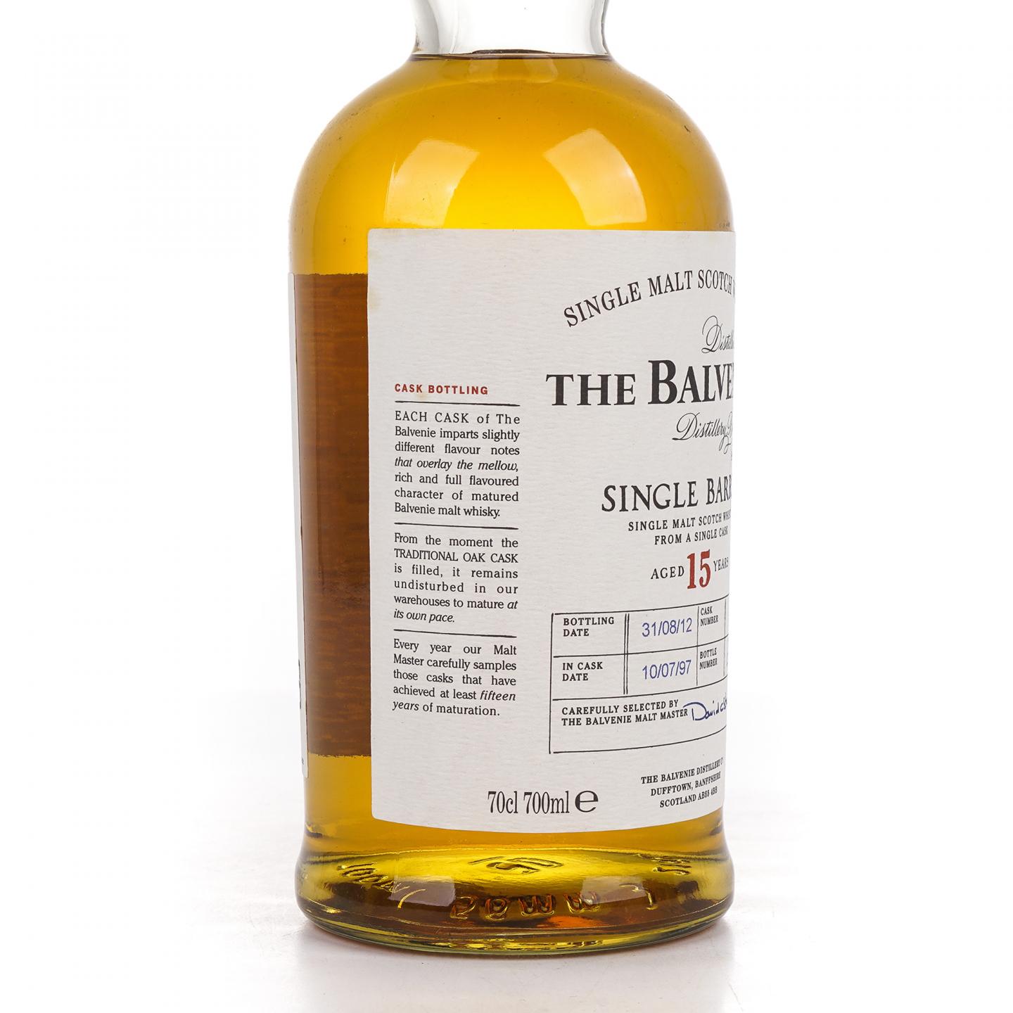 Balvenie 百富 15年 1997-2012 单桶#6504