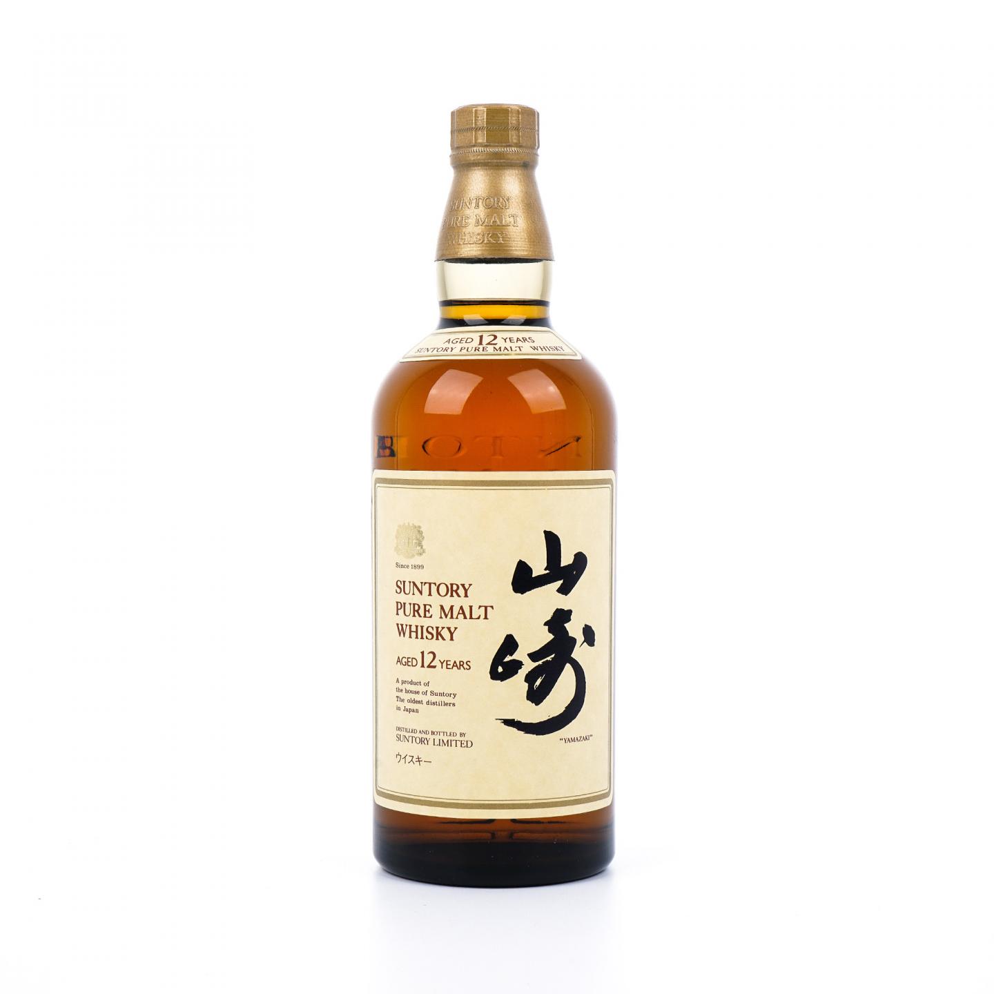 山崎 12年 金狮标 Pure Malt 750ml