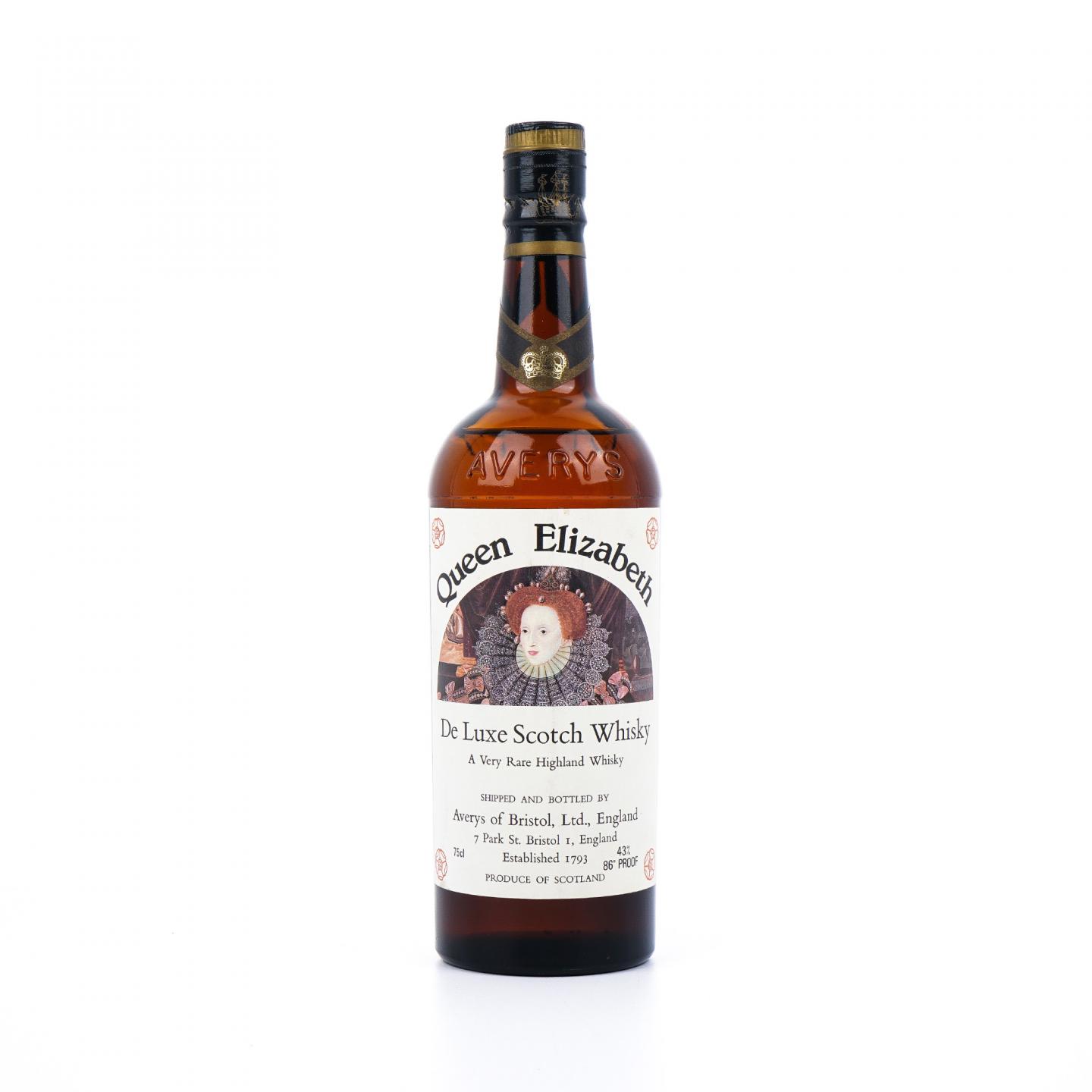 伊丽莎白女王 Averys 调和 De Luxe 750ml