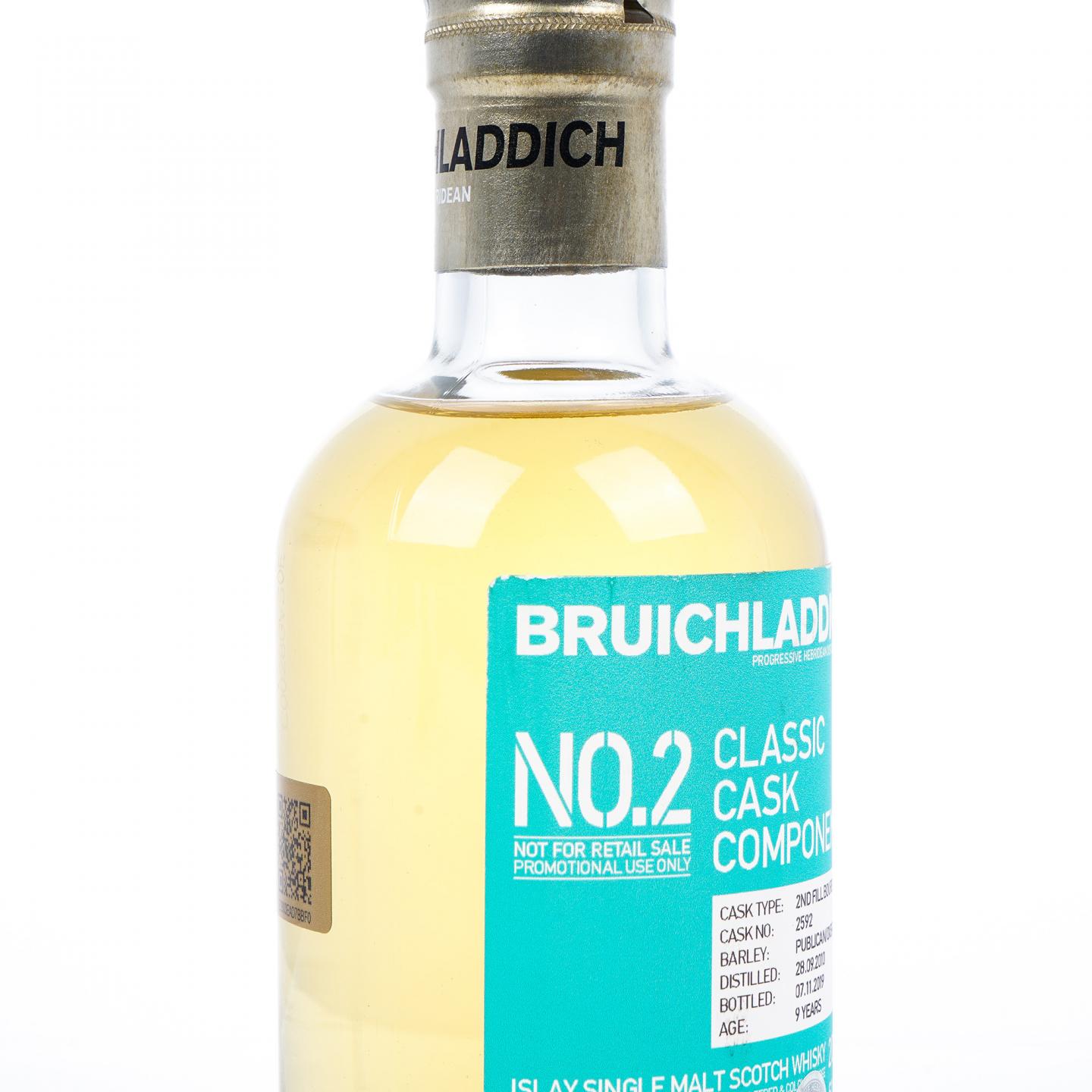 【中样】Bruichladdich 布赫拉迪 经典单桶调配系列 No.1/2/3 3支组 200ml
