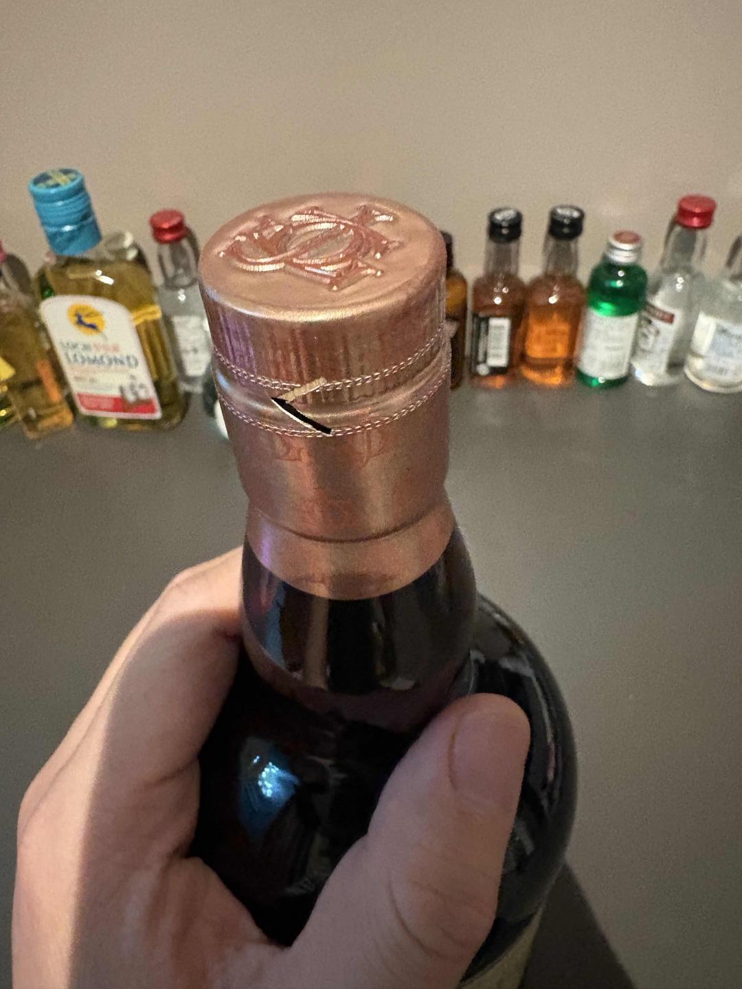 包邮格兰花格25年2021装瓶