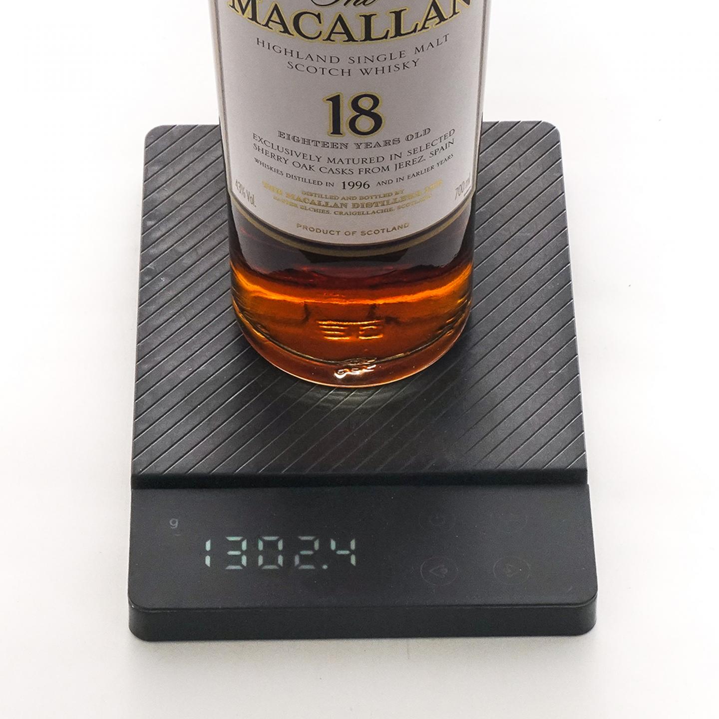 Macallan 麦卡伦 18年 1996 雪莉桶 700ml