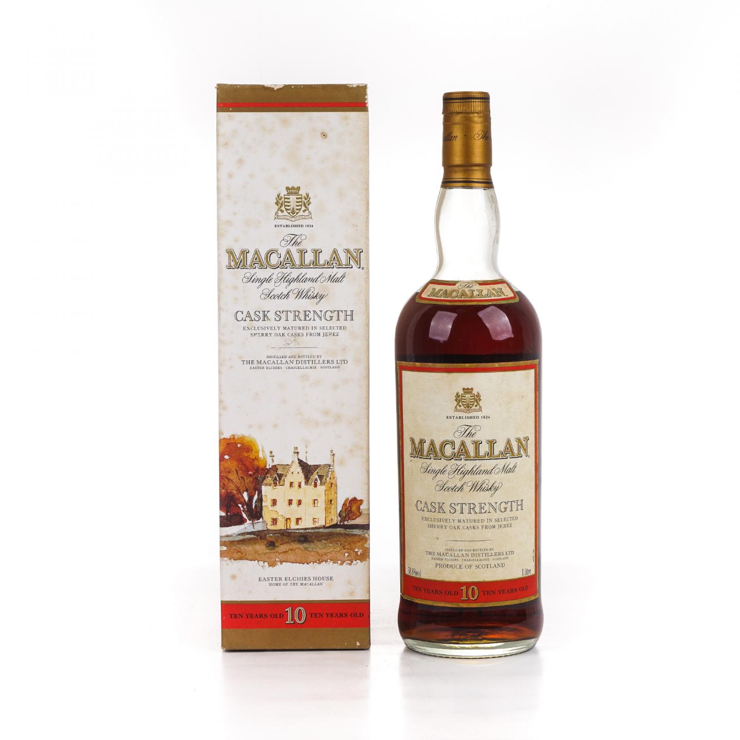 Macallan 麦卡伦 10年 桶强 1L 58.8%Vol.
