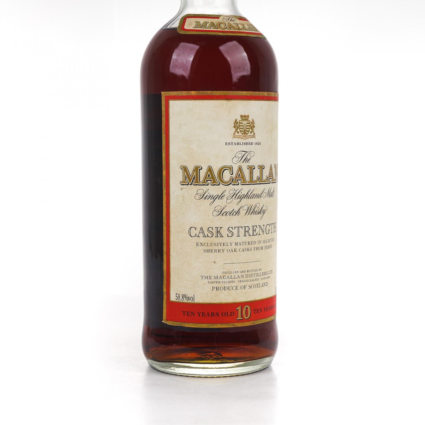 Macallan 麦卡伦 10年 桶强 1L 58.8%Vol.