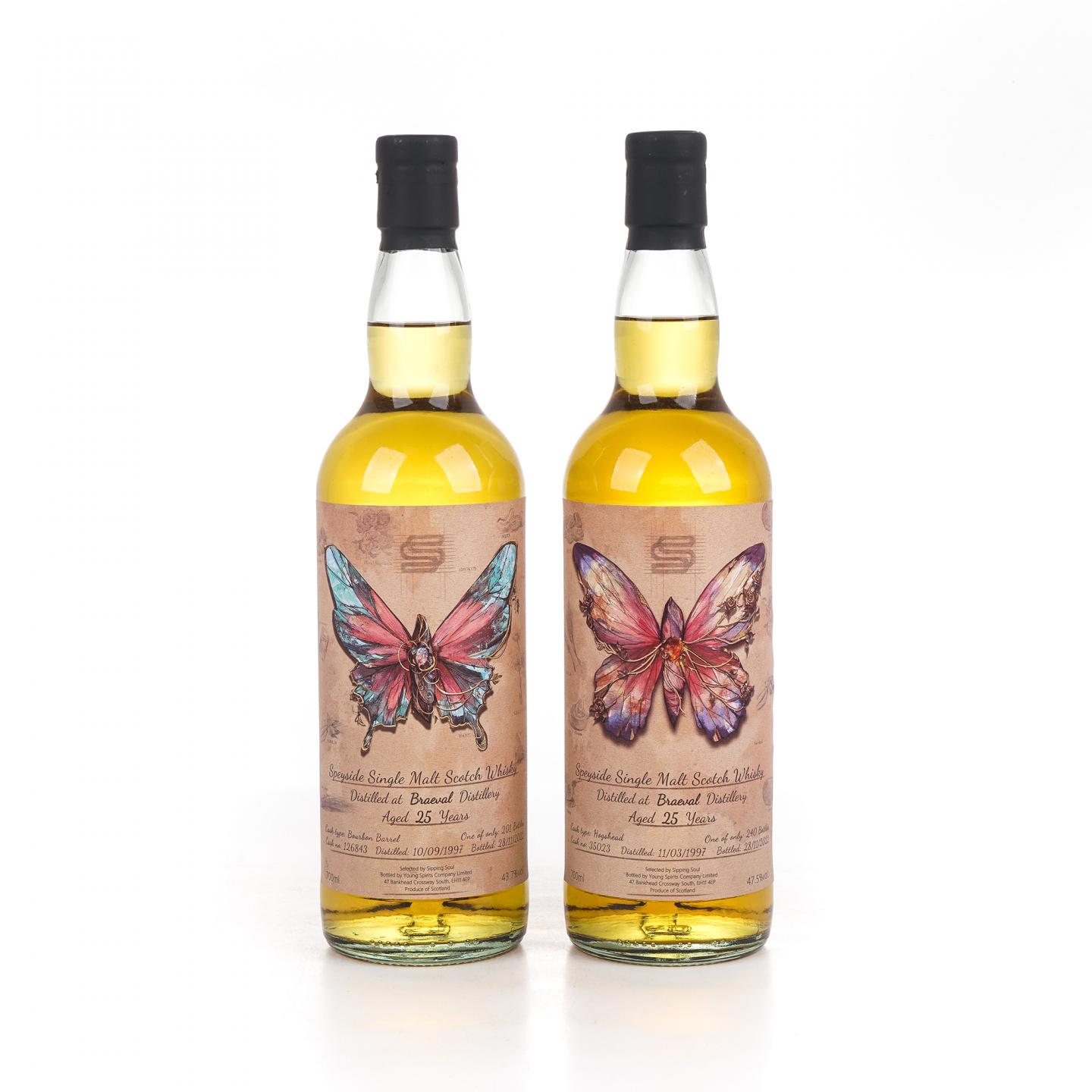 Braeval 25年 1997-2022 Young Spirits 2支组