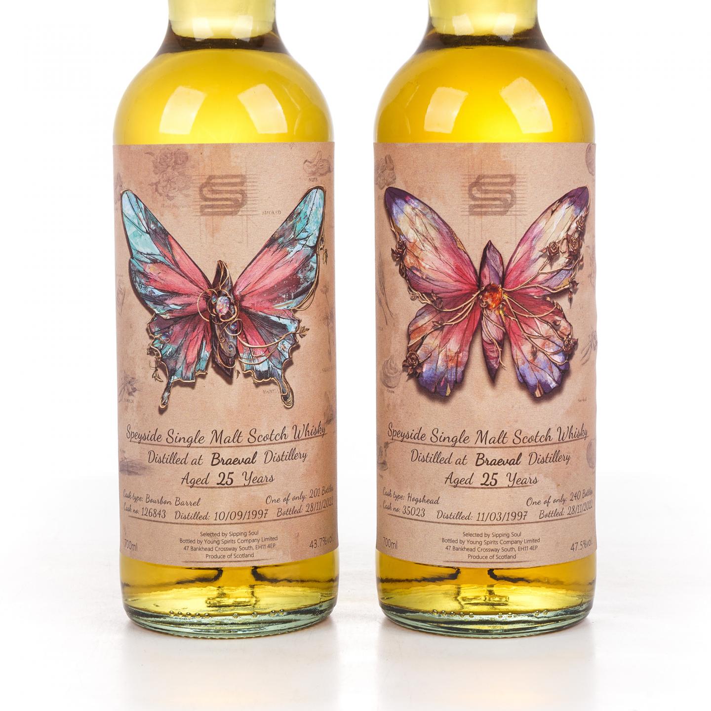 Braeval 25年 1997-2022 Young Spirits 2支组