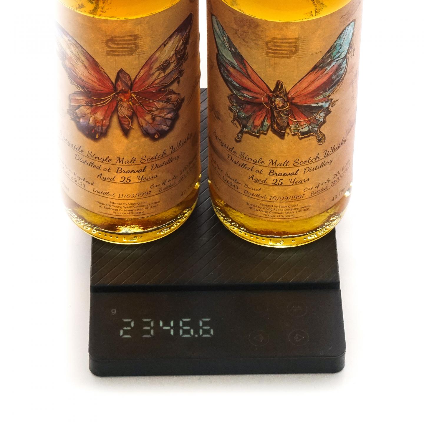 Braeval 25年 1997-2022 Young Spirits 2支组