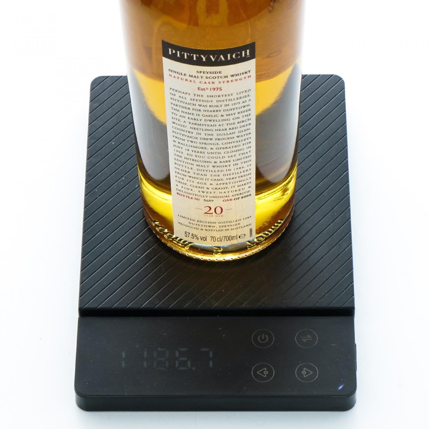 Pittyvaich 皮蒂维克 20年 1989 SR2009