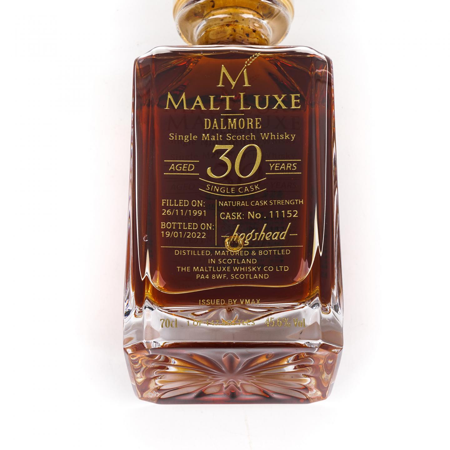 Dalmore 达尔摩 30年 1991-2022 单桶#11152 桶强