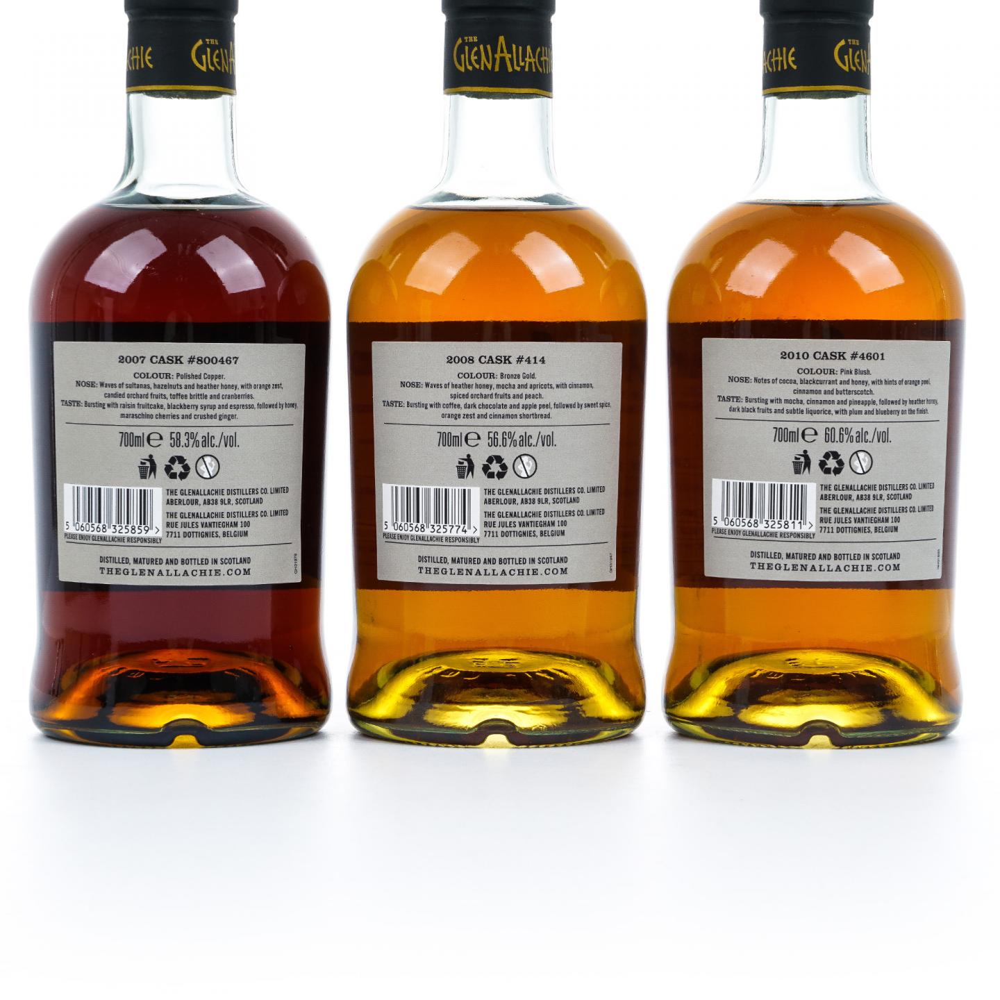 Glenallachie 格兰纳里奇 2006/2007/2008/2010/2011 5瓶组