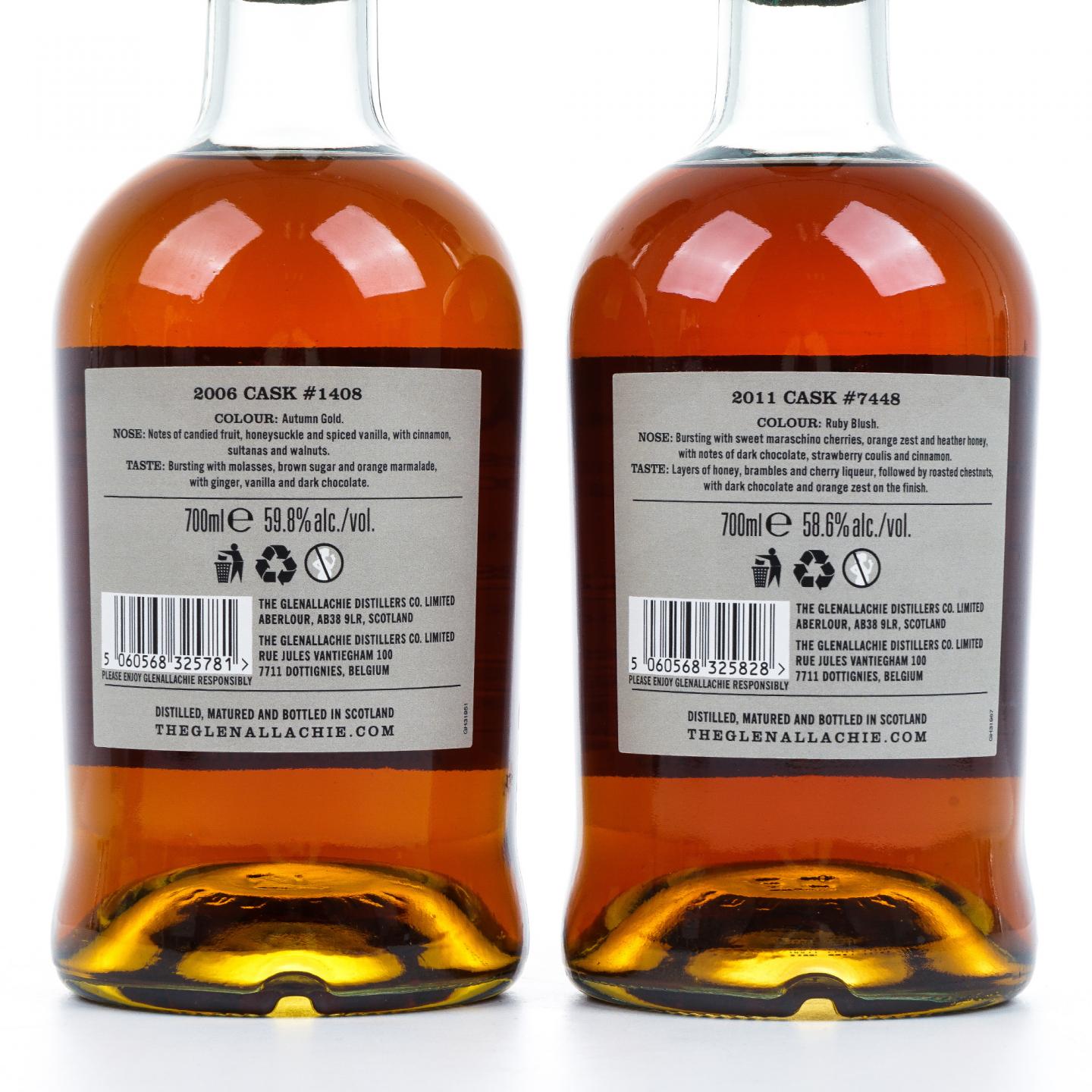 Glenallachie 格兰纳里奇 2006/2007/2008/2010/2011 5瓶组