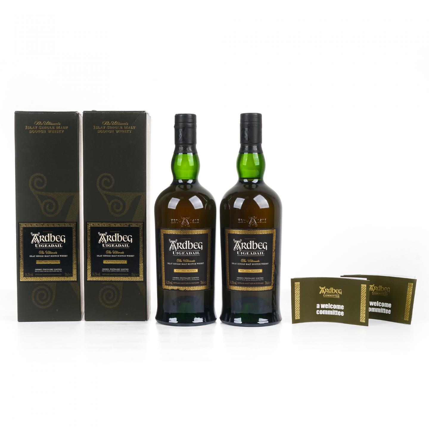 Ardbeg 阿贝 乌干达 Uigeadail 700ml*2瓶组