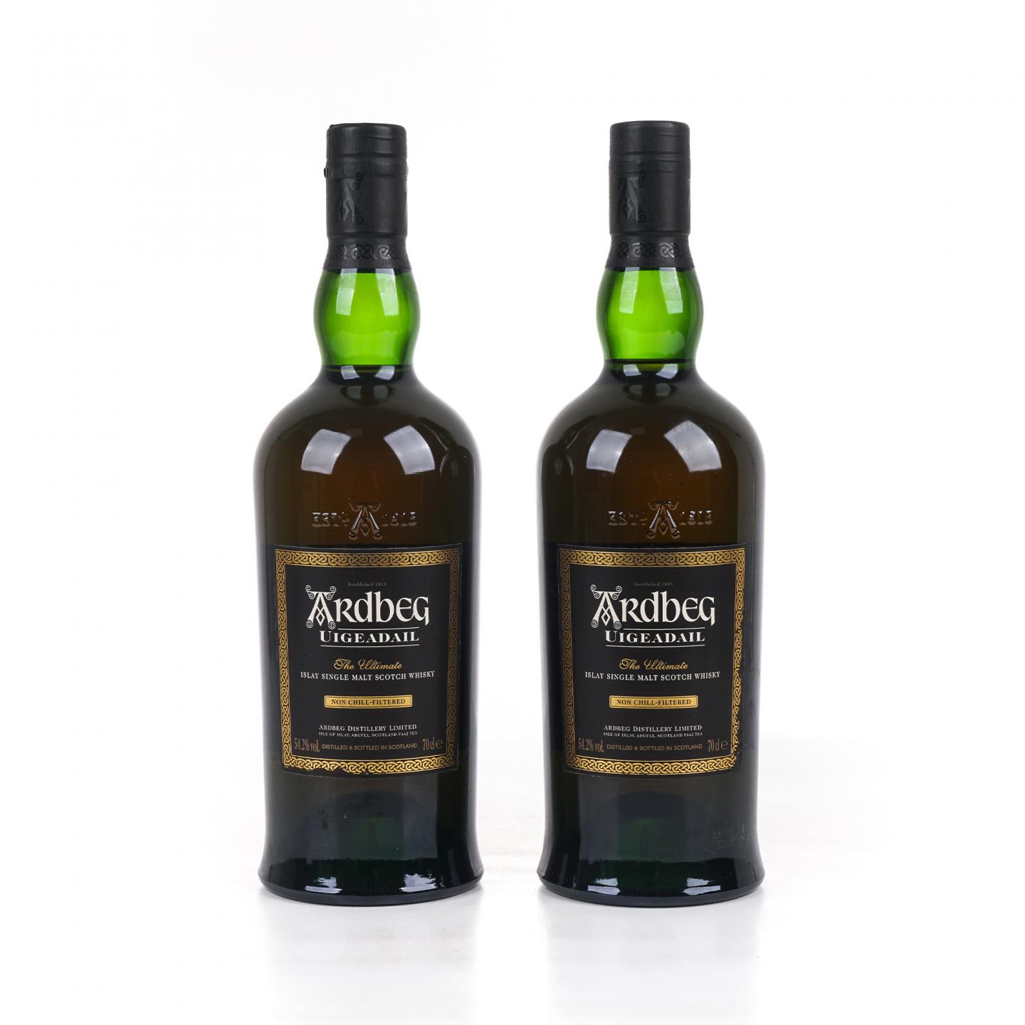 Ardbeg 阿贝 乌干达 Uigeadail 700ml*2瓶组