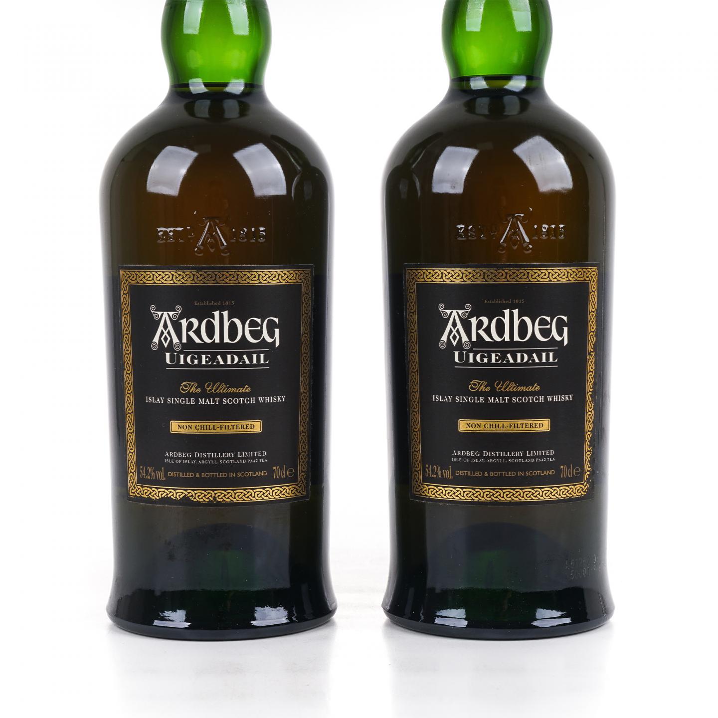 Ardbeg 阿贝 乌干达 Uigeadail 700ml*2瓶组