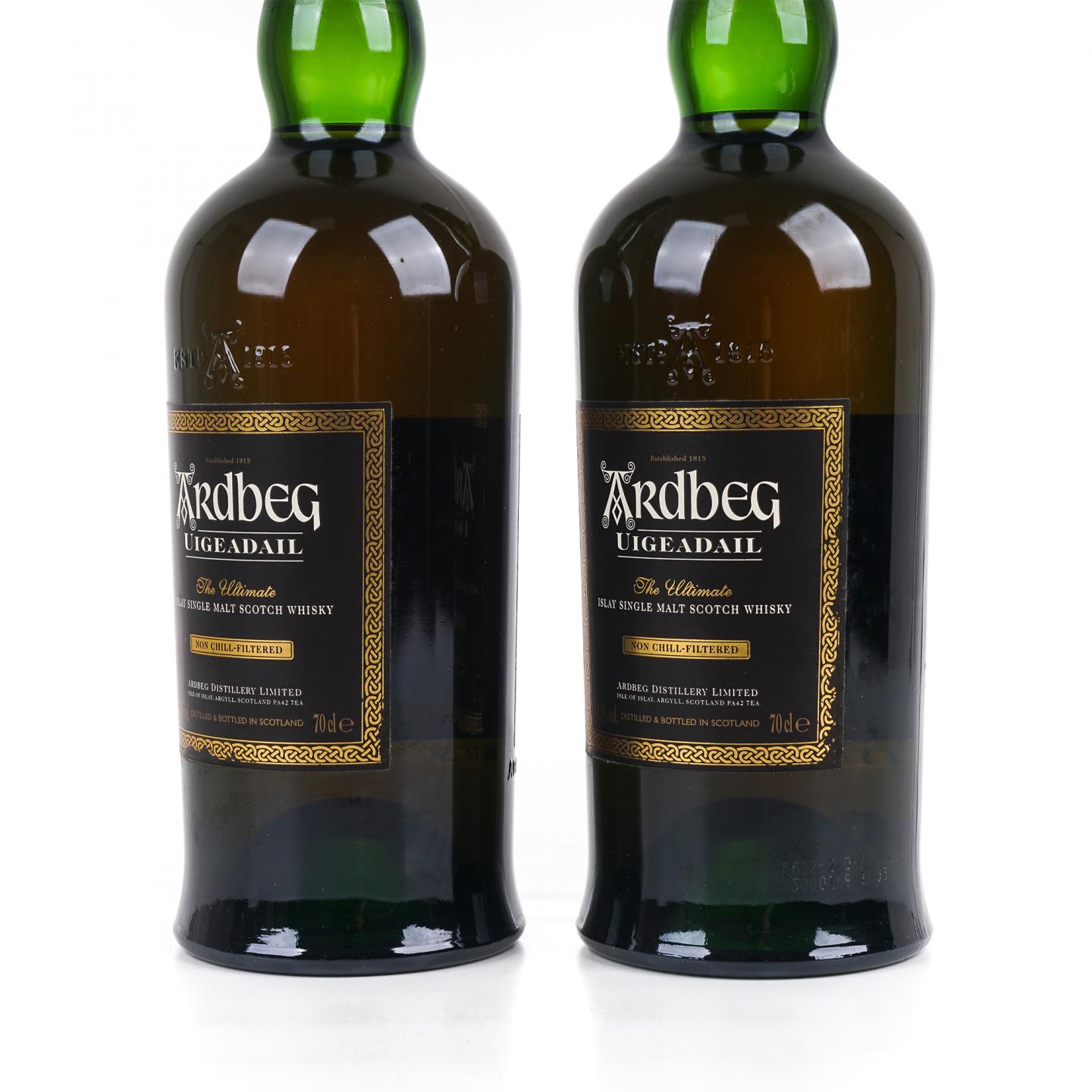 Ardbeg 阿贝 乌干达 Uigeadail 700ml*2瓶组