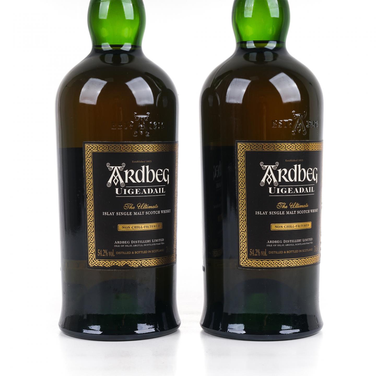 Ardbeg 阿贝 乌干达 Uigeadail 700ml*2瓶组