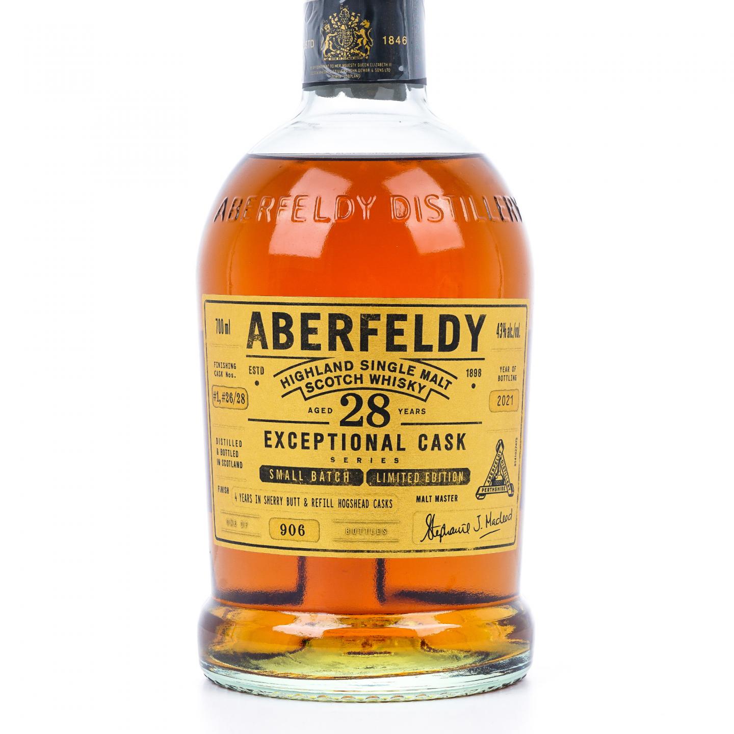 Aberfeldy 艾柏迪 28年 2021 小批量