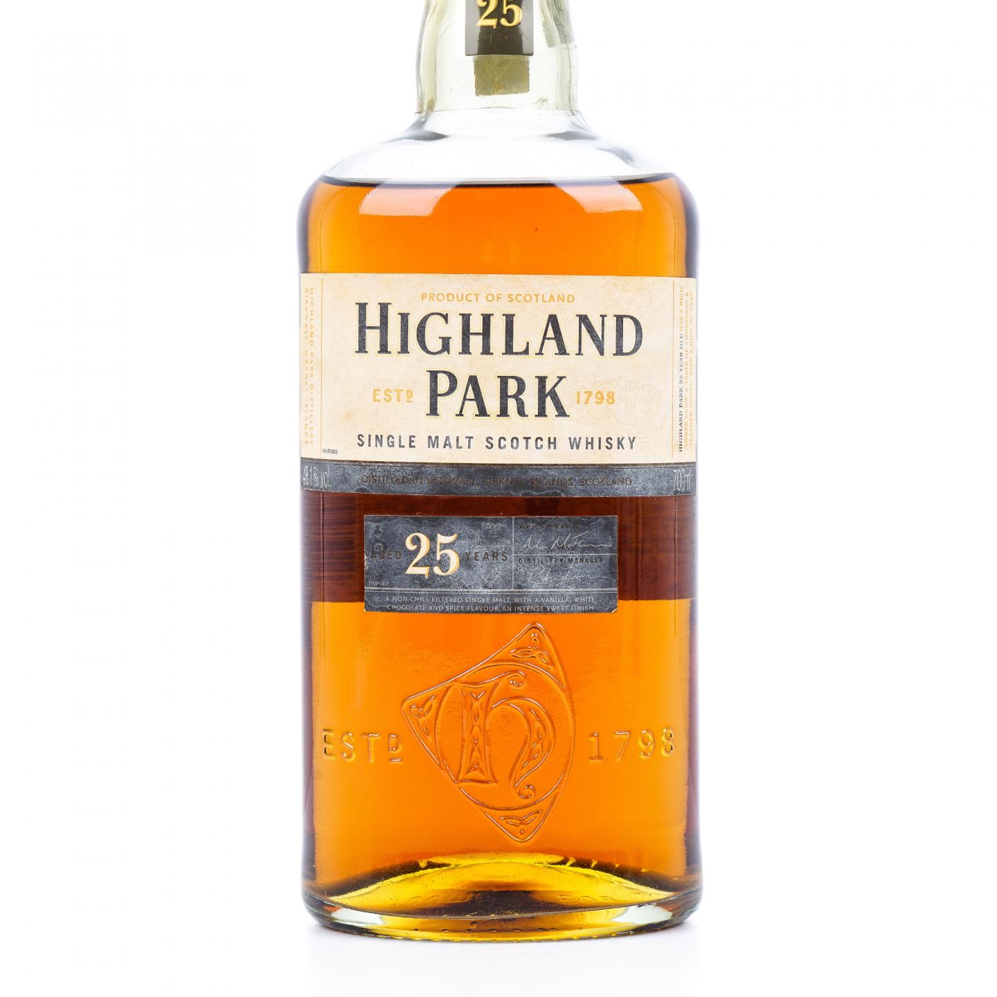 Highland Park 高原骑士 25年