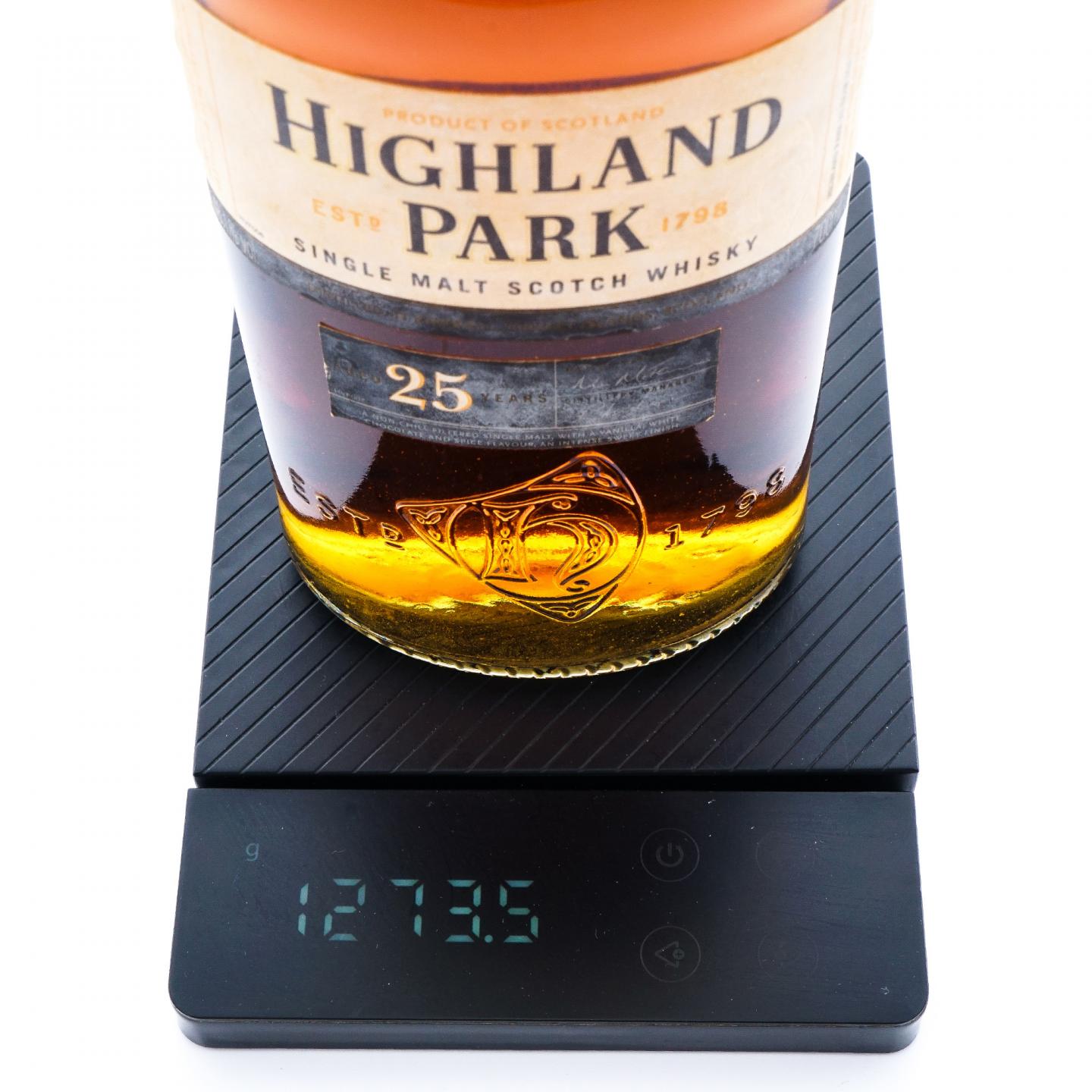 Highland Park 高原骑士 25年