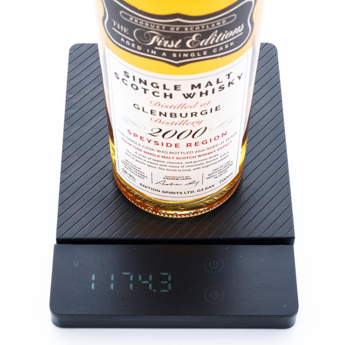 Glenburgie 格兰伯奇 21年 2000-2021 ED