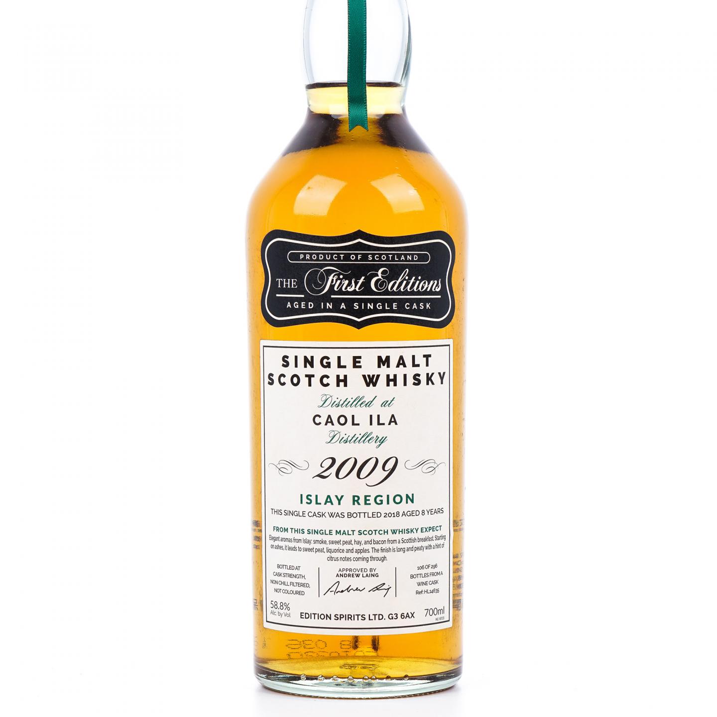 Caol Ila 卡尔里拉 8年 2009-2018 ED