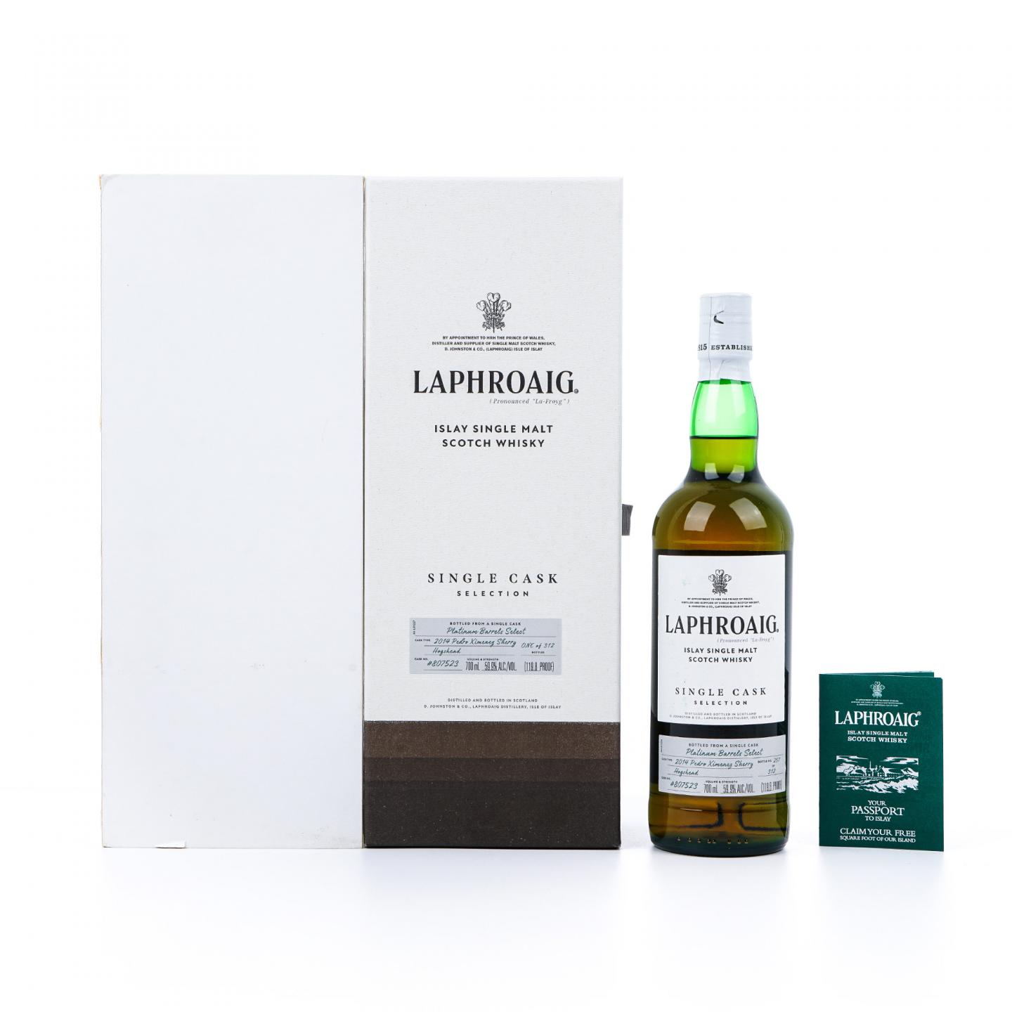 Laphroaig 拉弗格 雪莉单桶#807523 59.9%