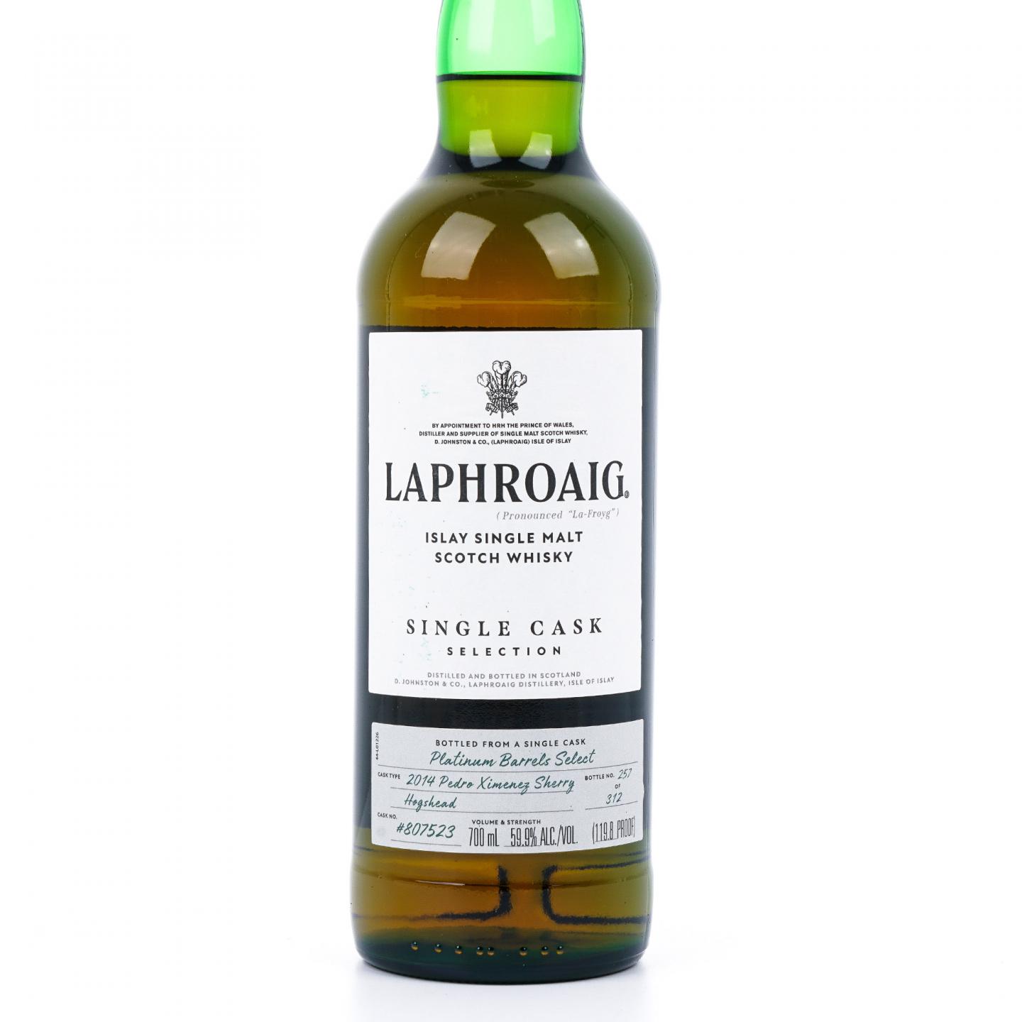 Laphroaig 拉弗格 雪莉单桶#807523 59.9%
