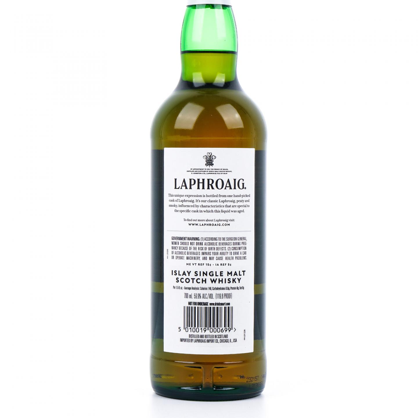 Laphroaig 拉弗格 雪莉单桶#807523 59.9%