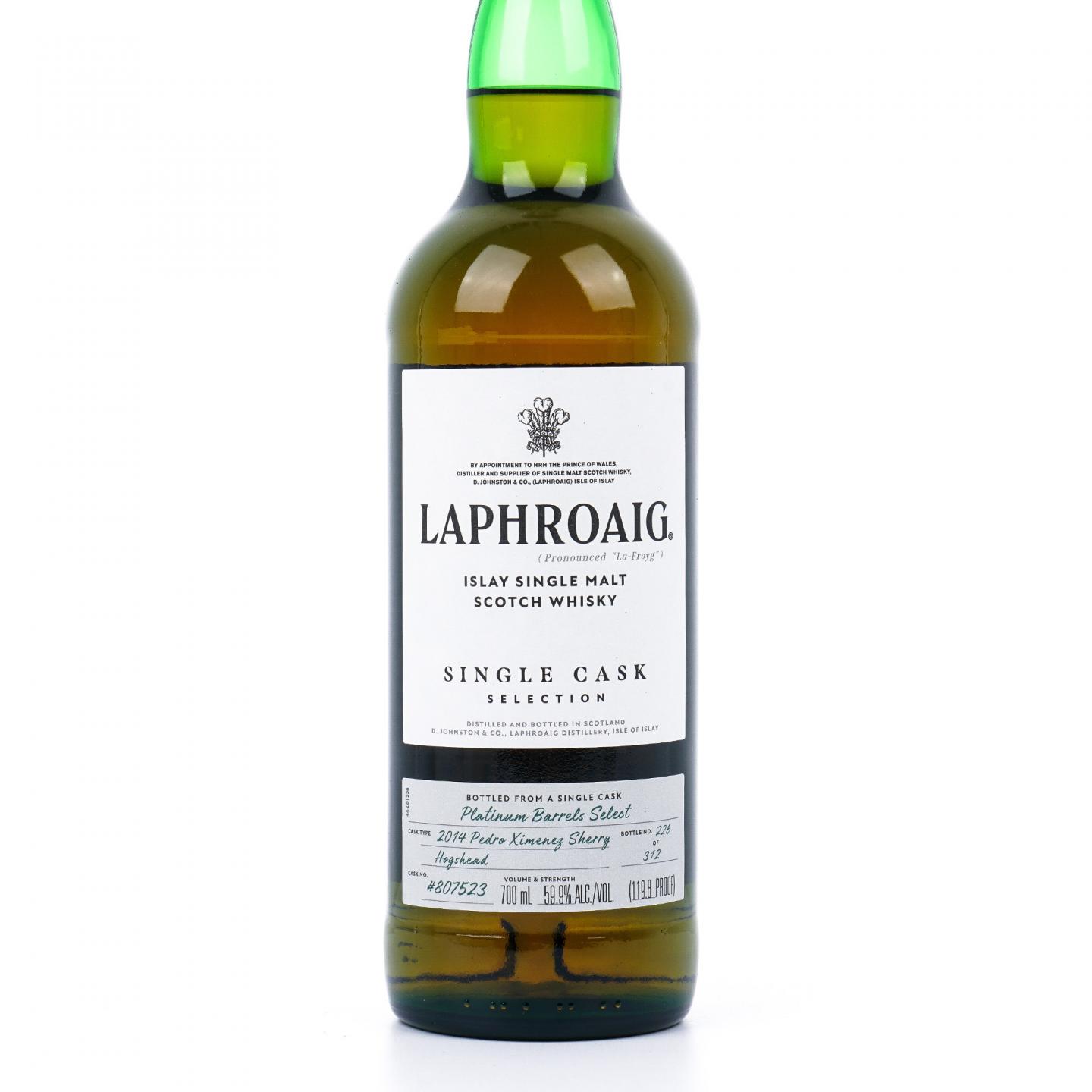 Laphroaig 拉弗格 雪莉单桶#807523 700ml