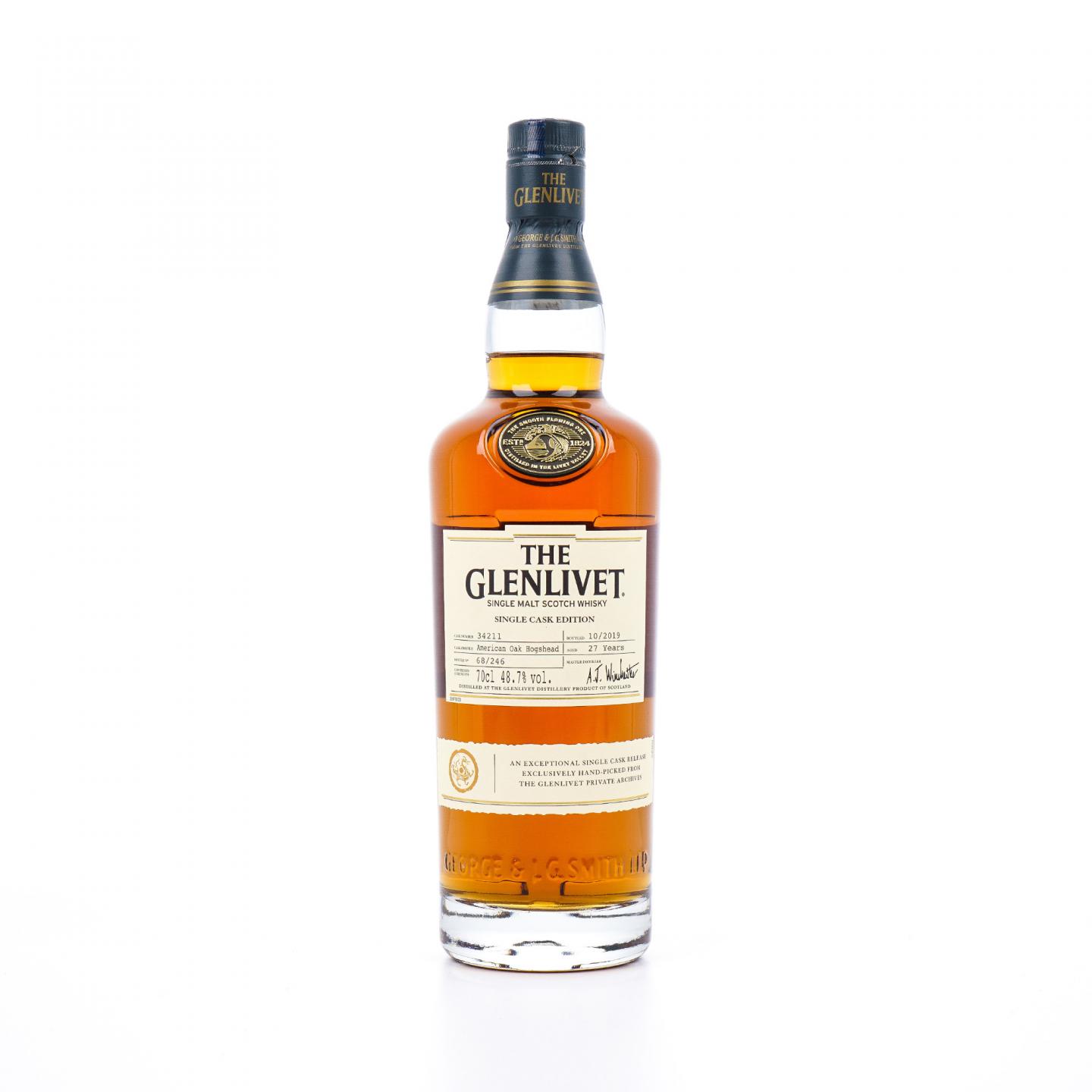 Glenlivet 格兰威特 27年 2019 单桶限定#34211