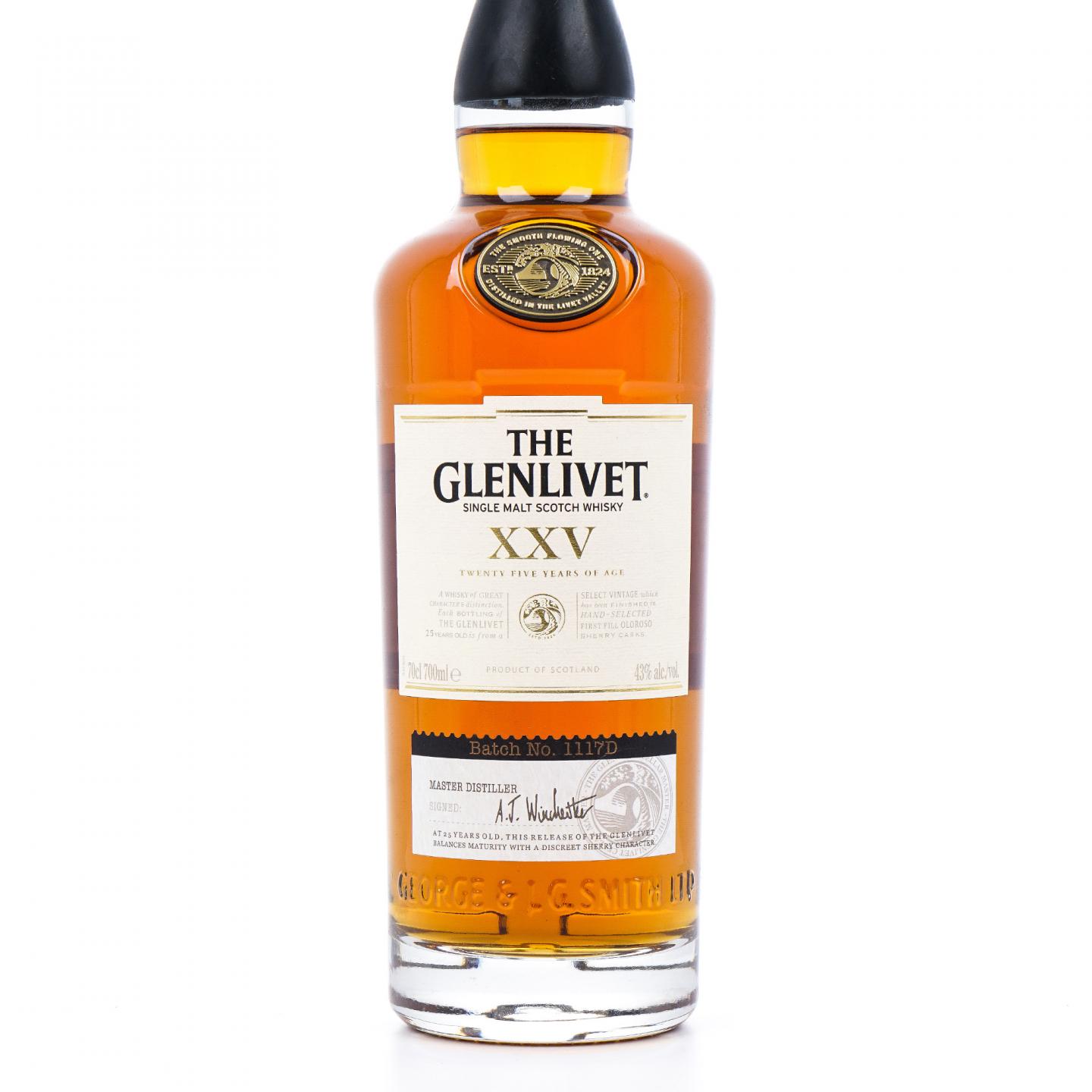 Glenlivet 格兰威特 25年 2018 XXV 雪莉桶后熟