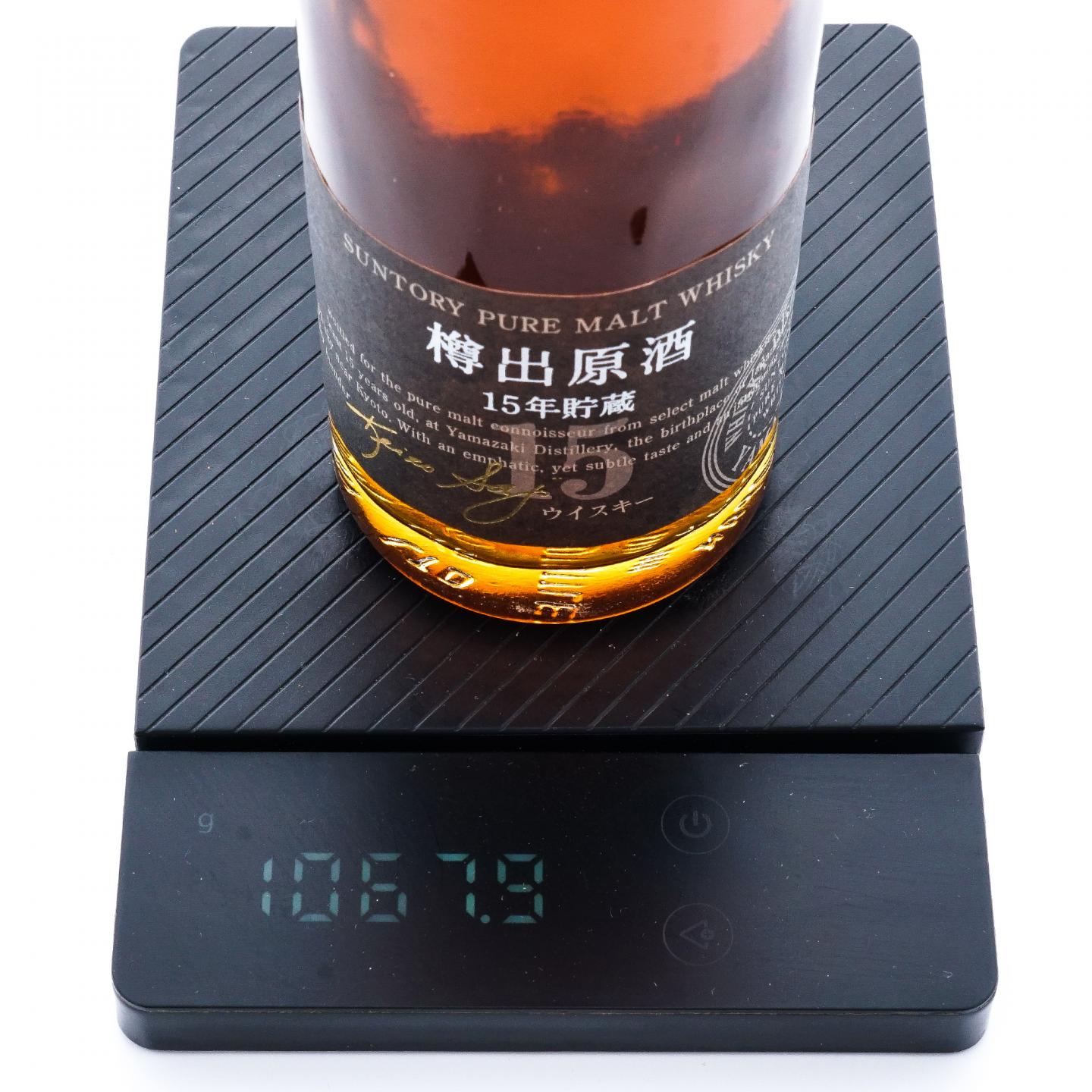 山崎 樽出原酒 15年贮藏 500ml