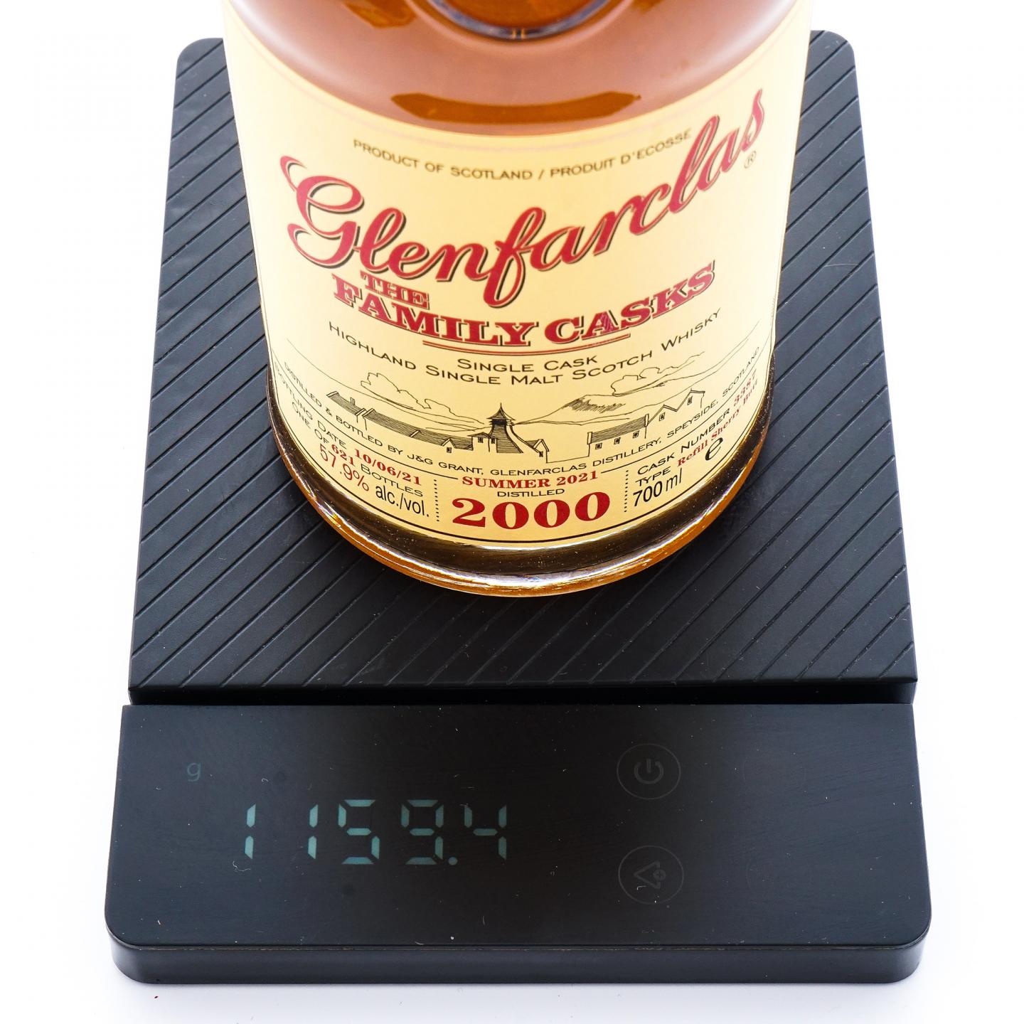Glenfarclas 格兰花格 2000-2021 家族桶 雪莉单桶#3387