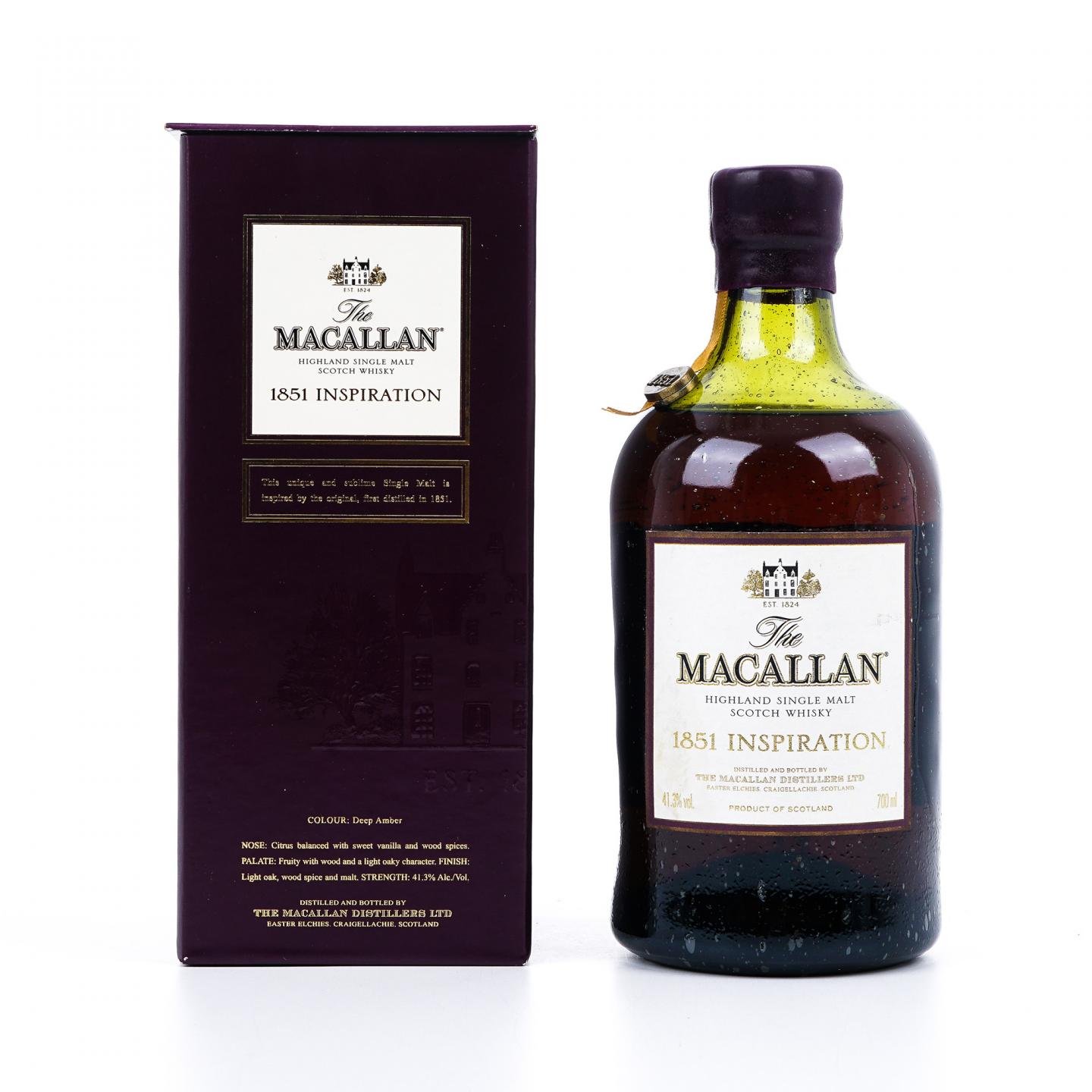Macallan 麦卡伦 1851 Inspiration 灵感限量版