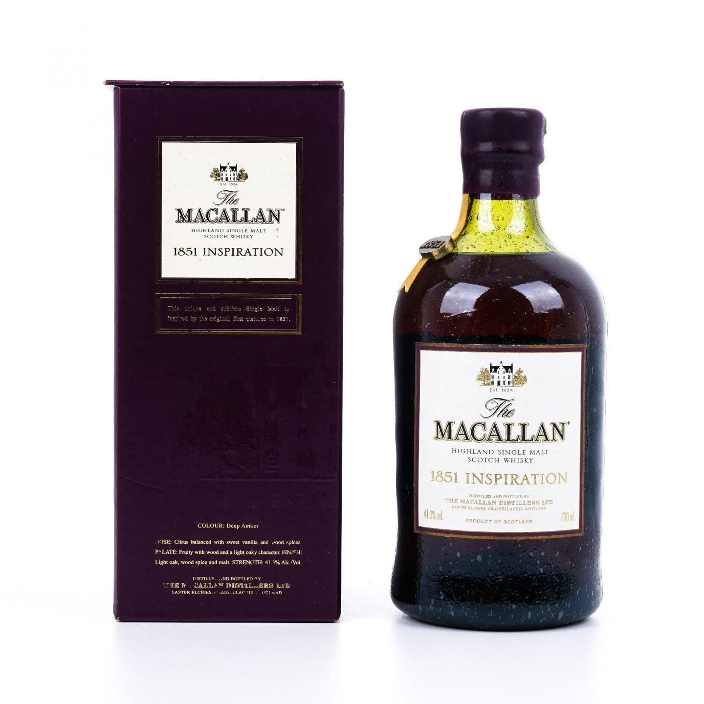 Macallan 麦卡伦 1851 Inspiration 灵感限量版 700ml