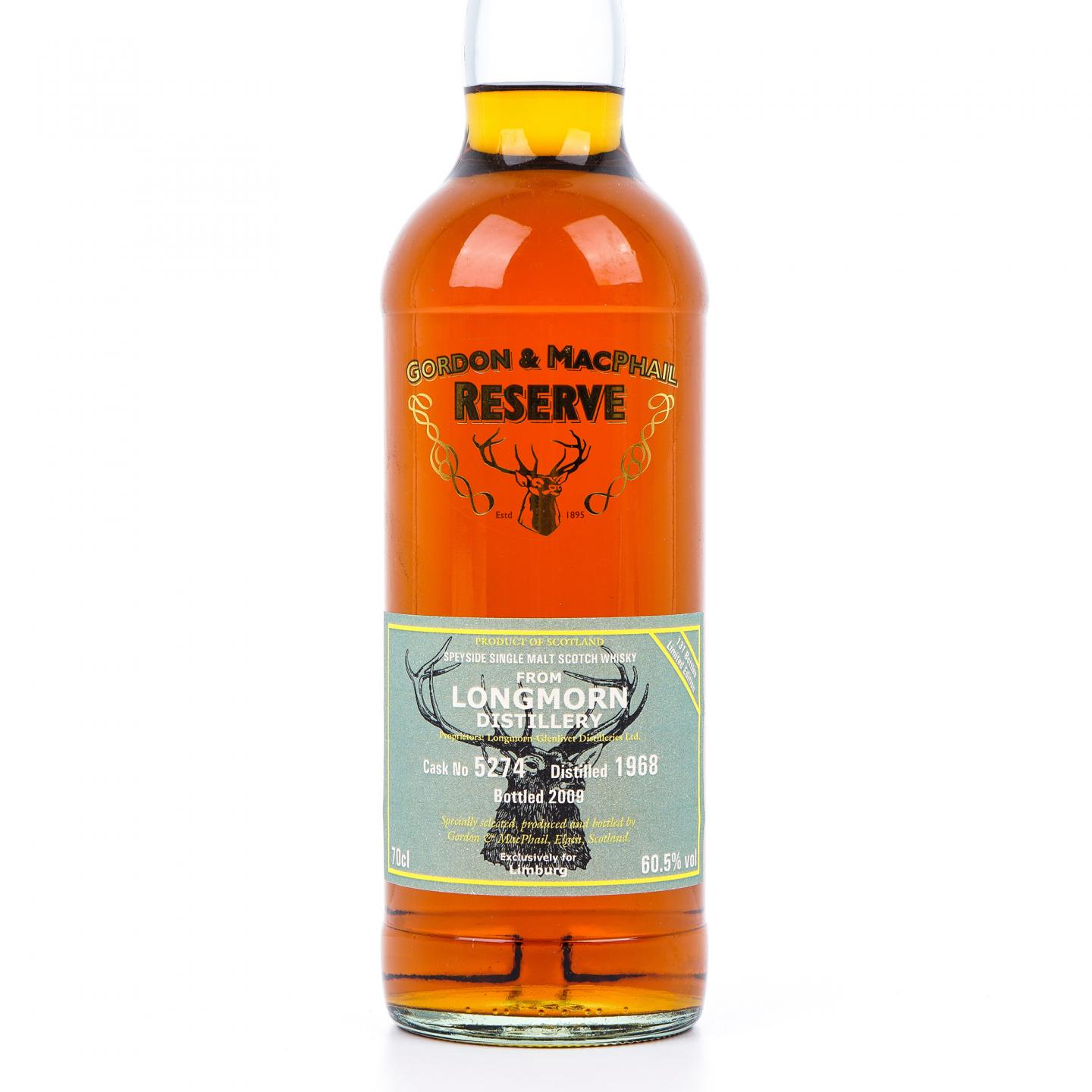 Longmorn 朗摩 1968-2009 GM 桶号#5274