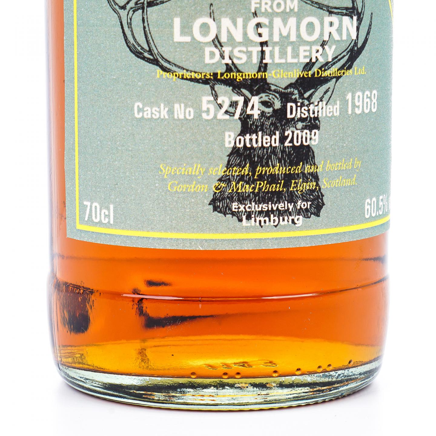Longmorn 朗摩 1968-2009 GM 桶号#5274