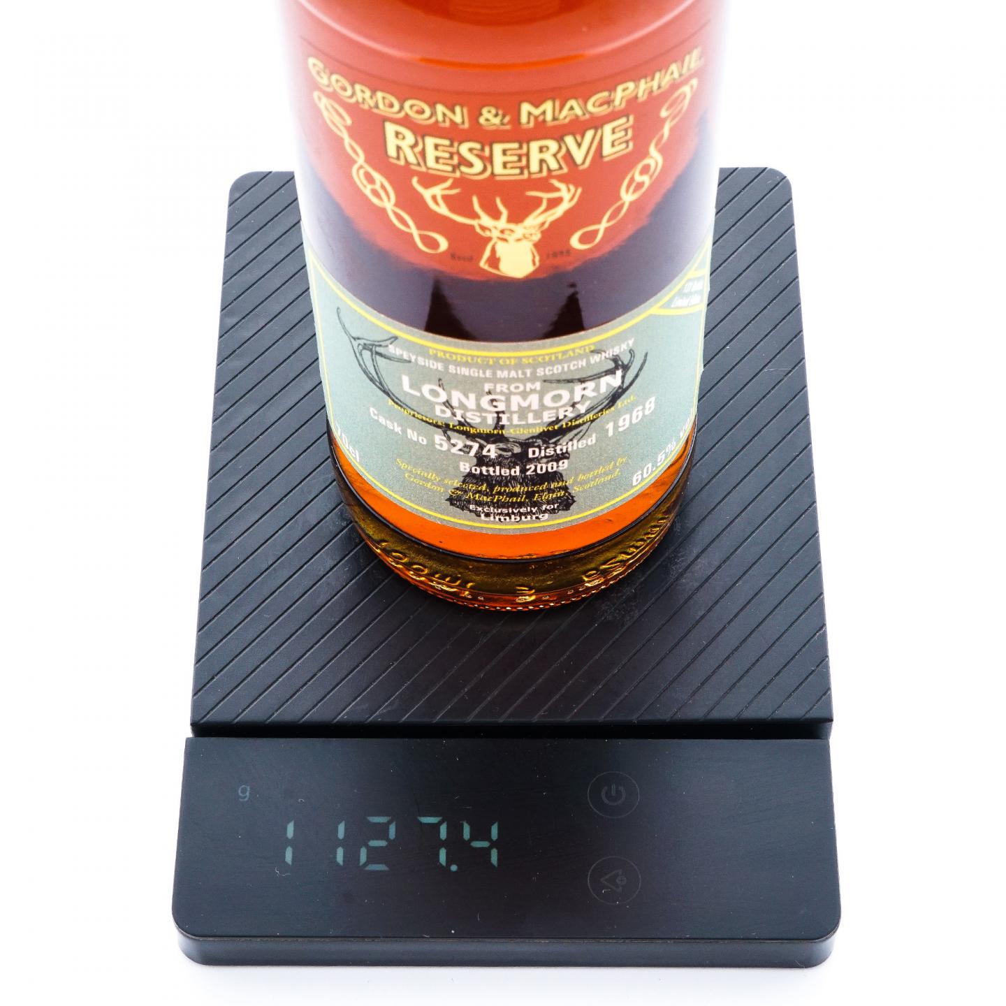 Longmorn 朗摩 1968-2009 GM 桶号#5274