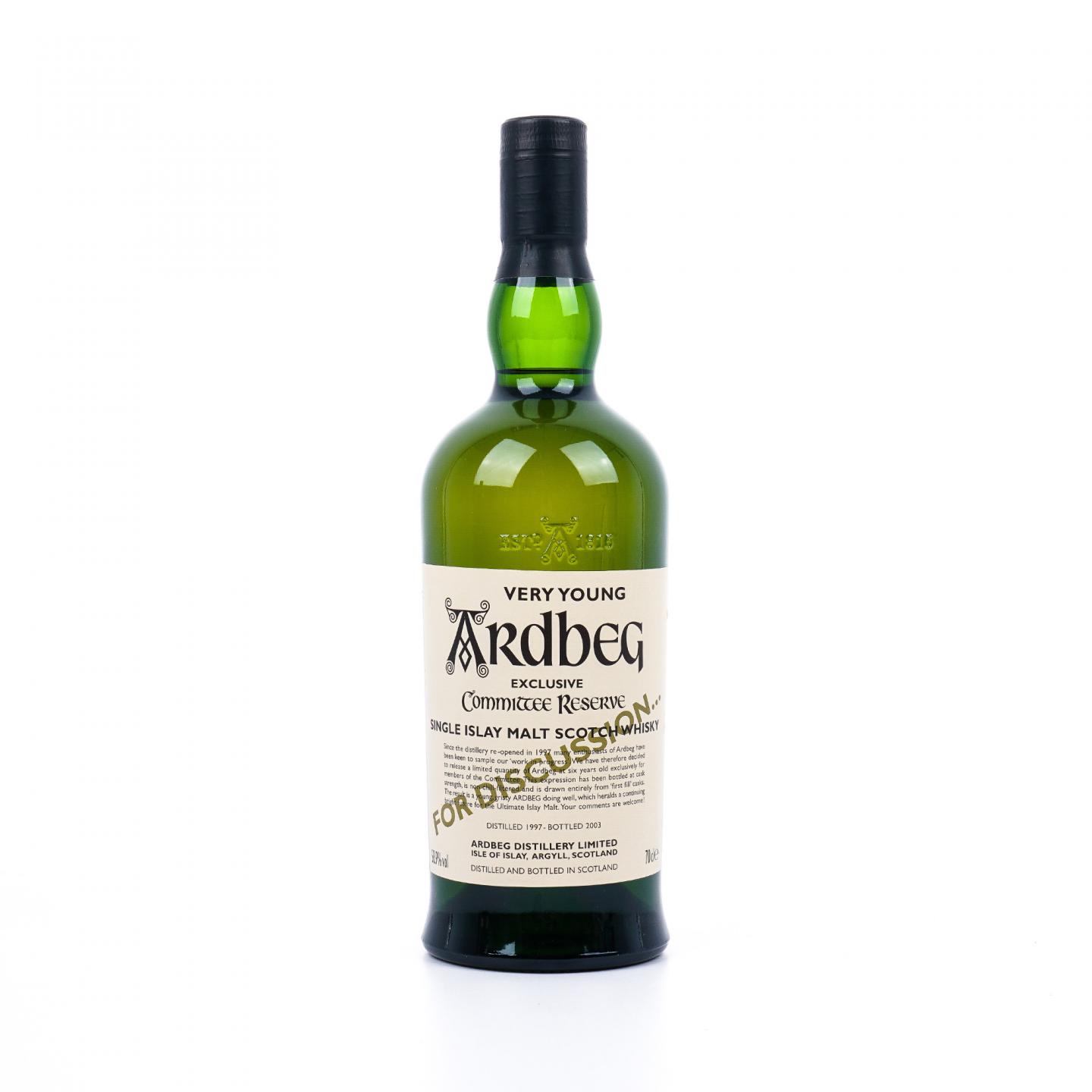 Ardbeg 阿贝 1997-2003 Very Young 会员版