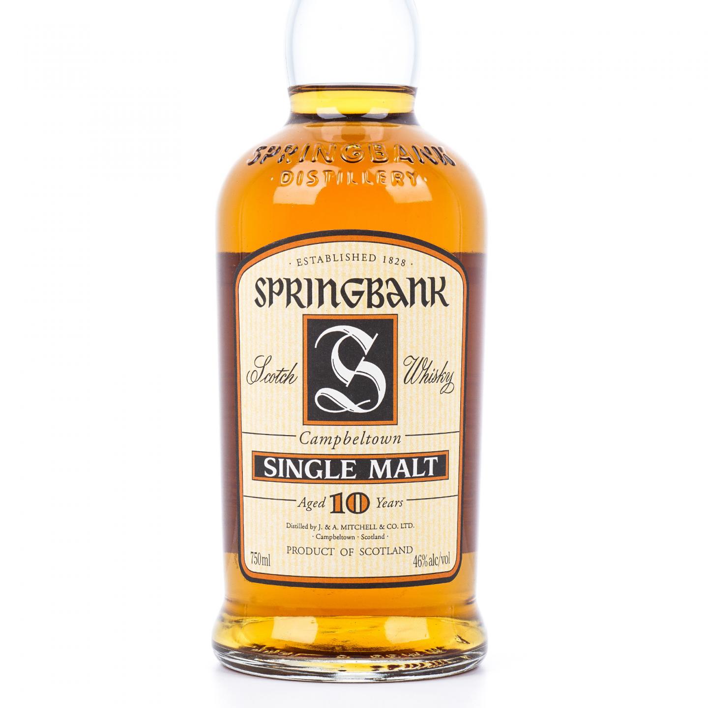 Springbank 云顶 10年 旧版 750ml