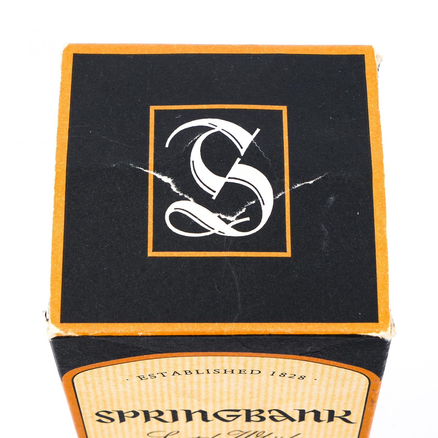 Springbank 云顶 10年 旧版 750ml