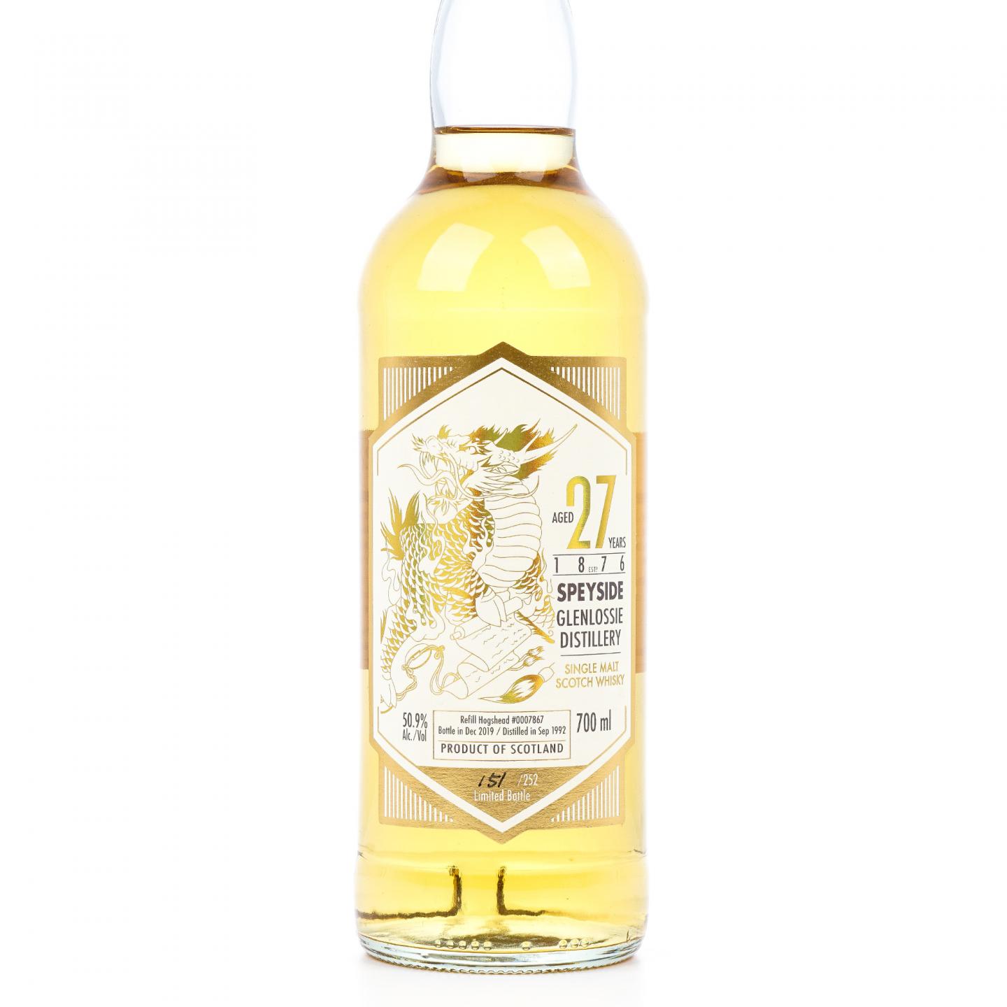 Glenlossie 格兰洛西 27年 1992-2019