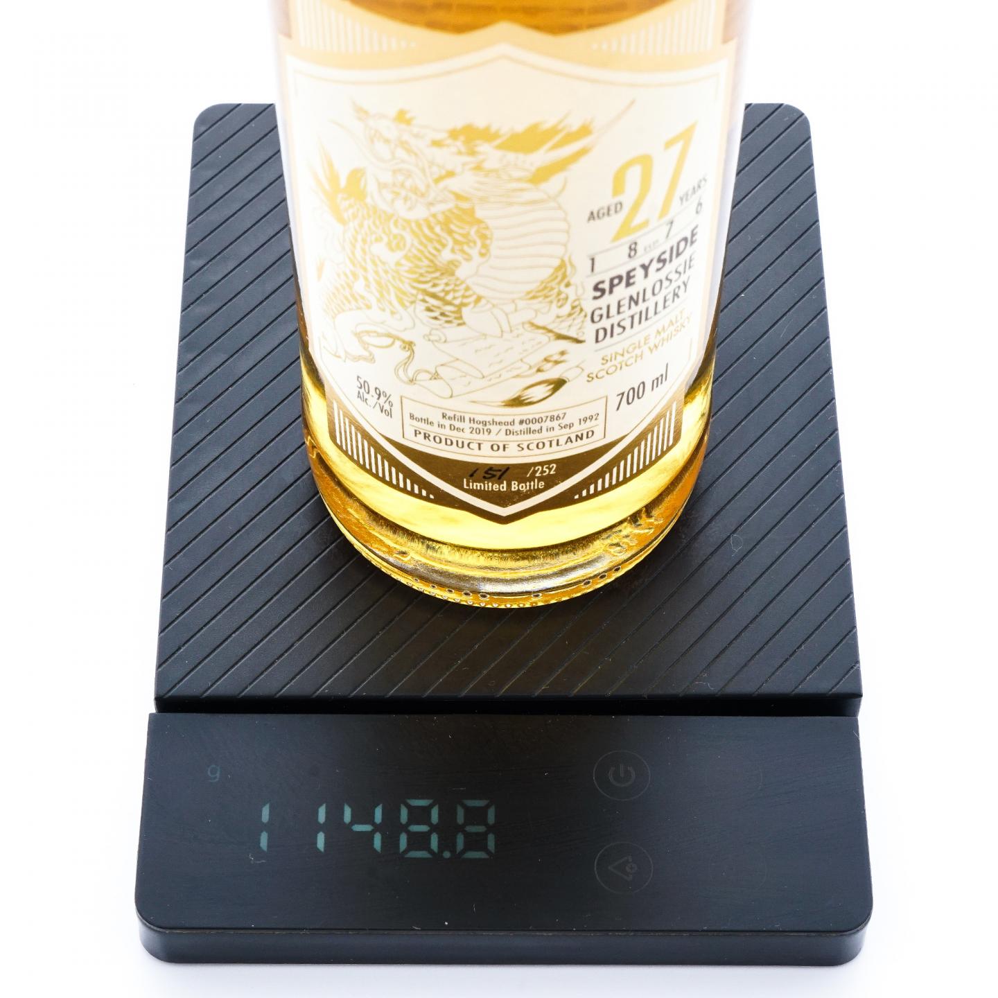 Glenlossie 格兰洛西 27年 1992-2019