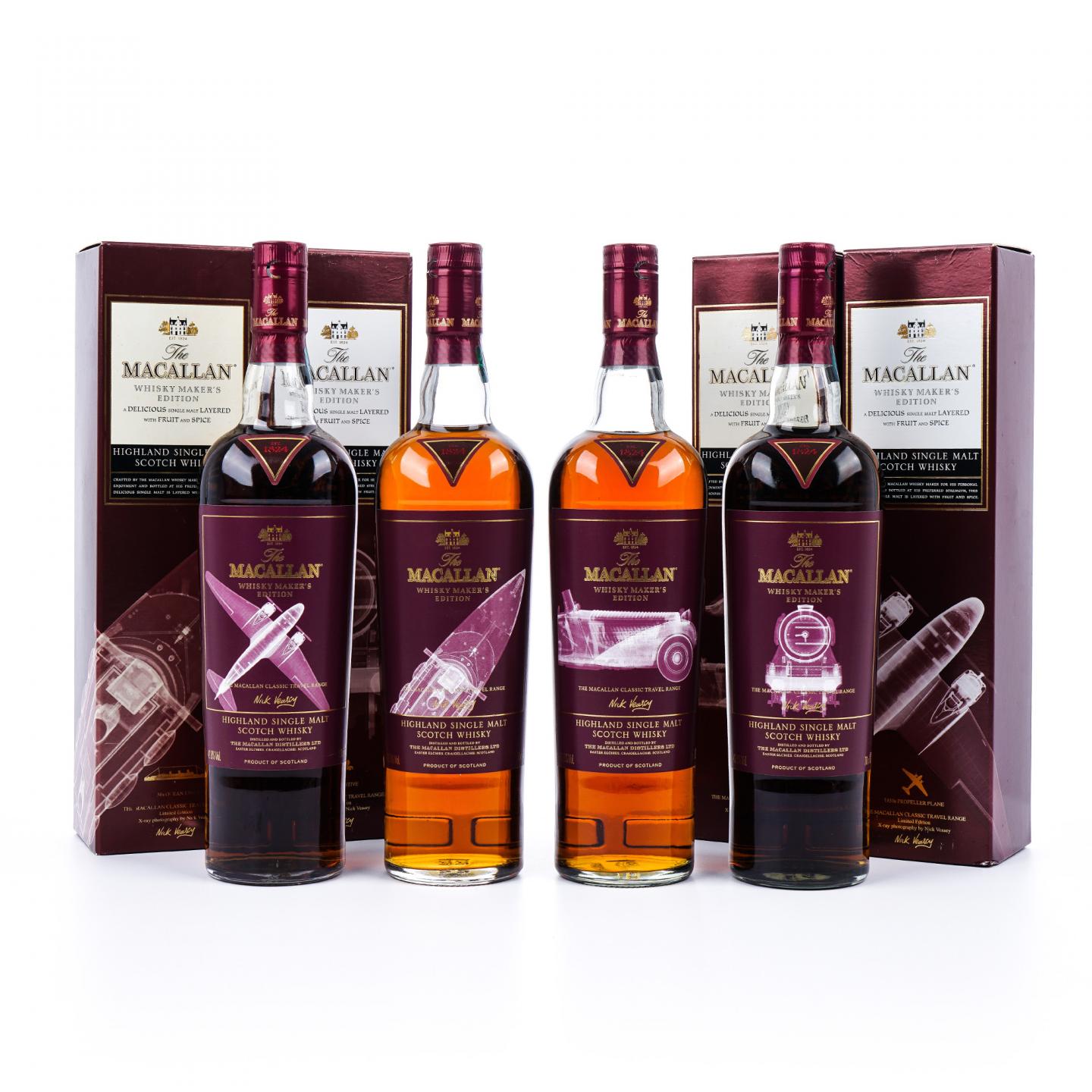 Macallan 麦卡伦 旅行组系列 4支组